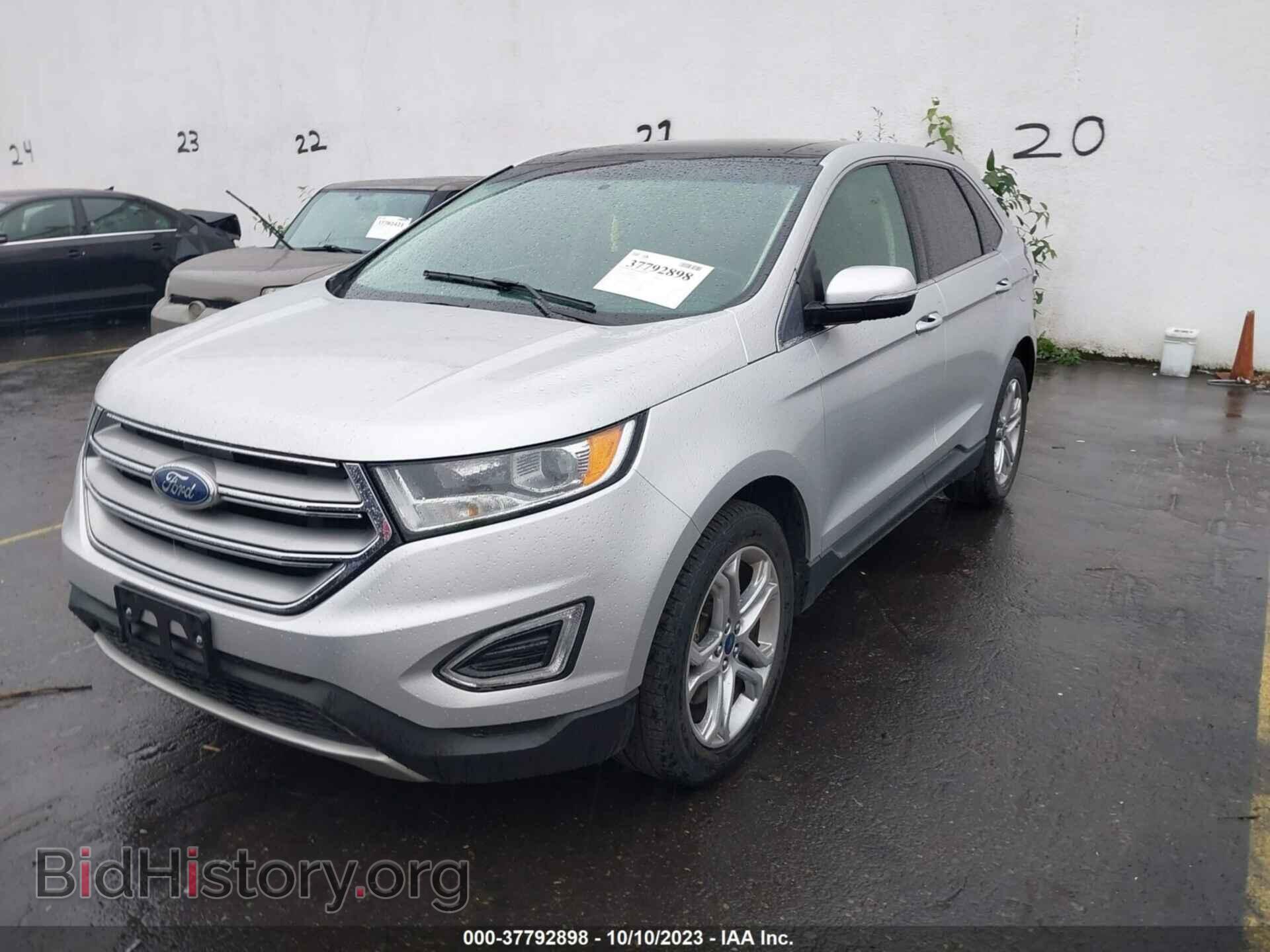 2018 FORD EDGE - VIN: 2FMPK4K94JBB10654 - Photo 2