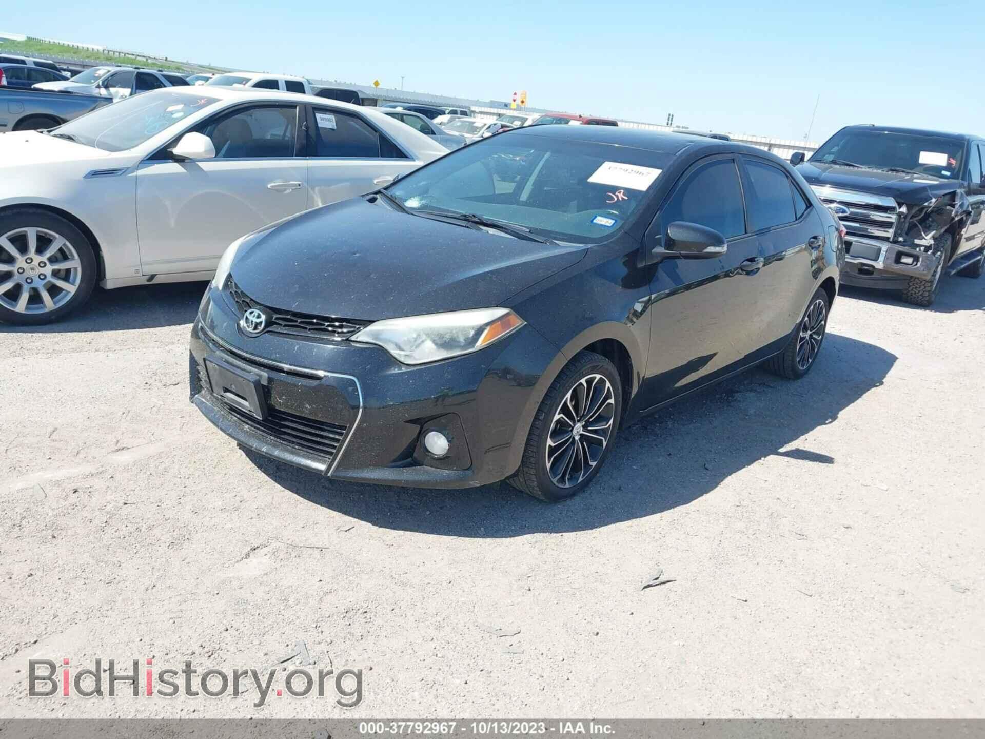 2014 TOYOTA COROLLA - VIN: 5YFBURHE1EP097594 - Фото 2
