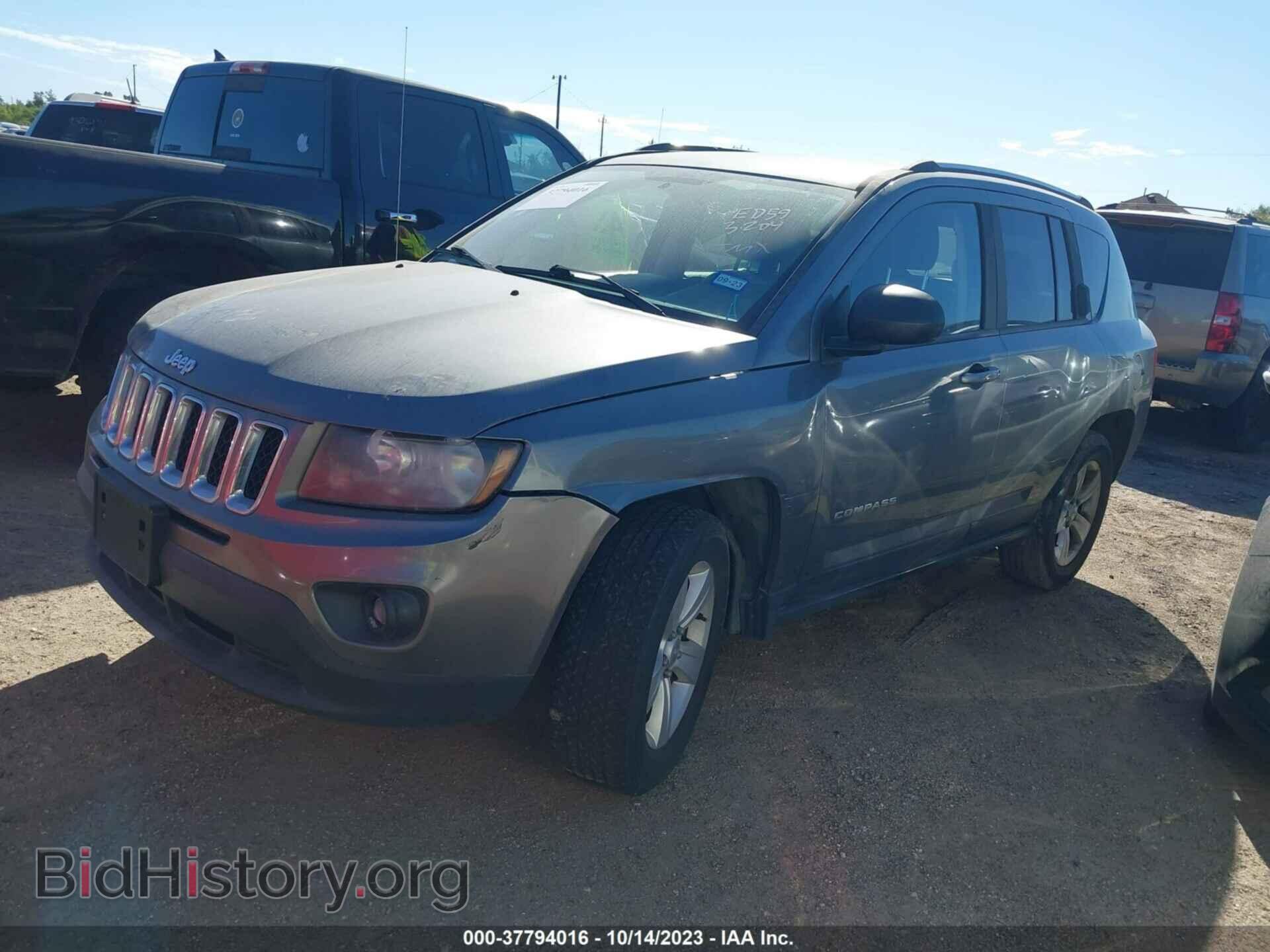 2014 JEEP COMPASS - VIN: 1C4NJDBB7ED593204 - Photo 2