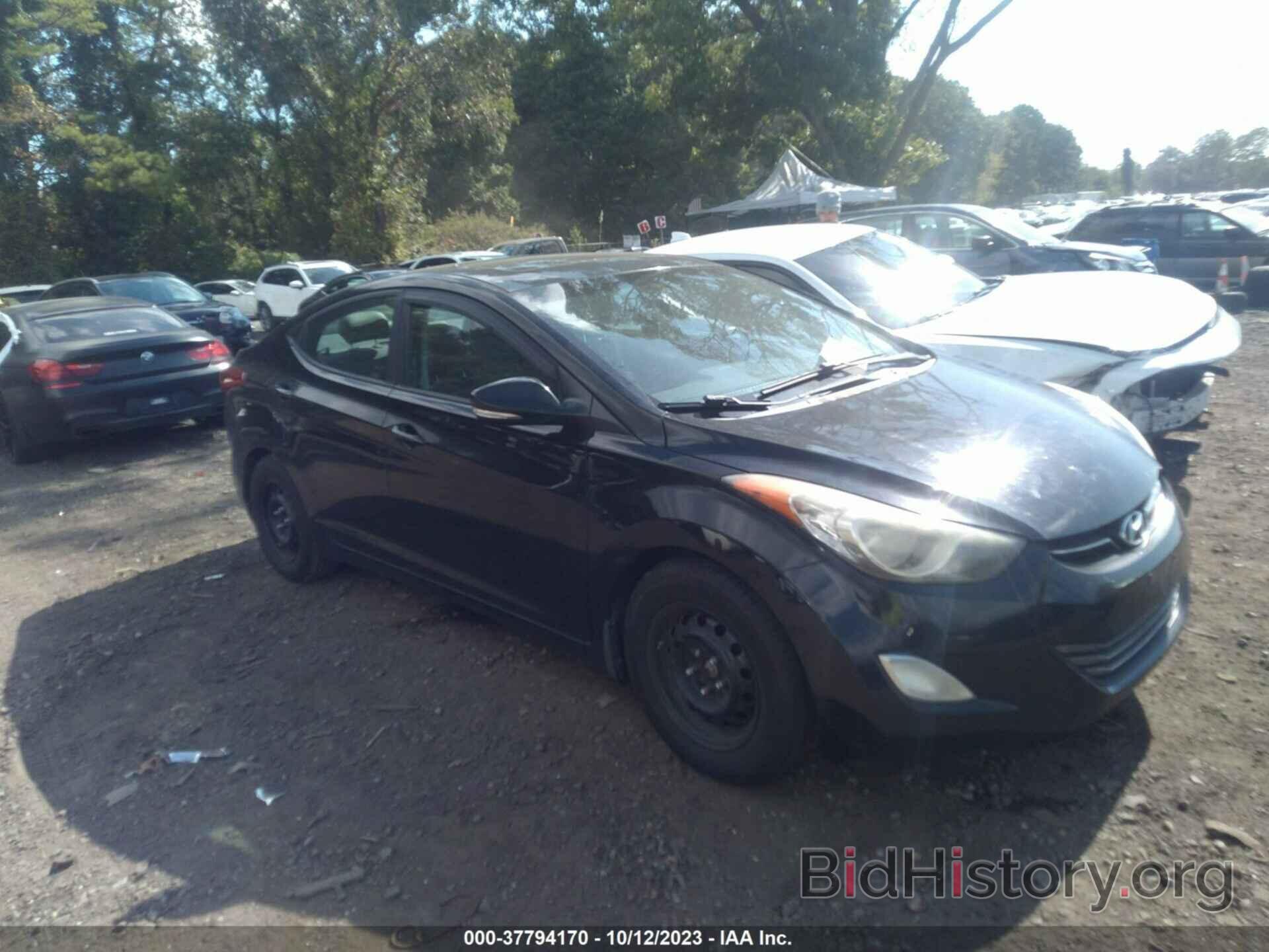 Photo KMHDH4AE1CU408835 - HYUNDAI ELANTRA 2012