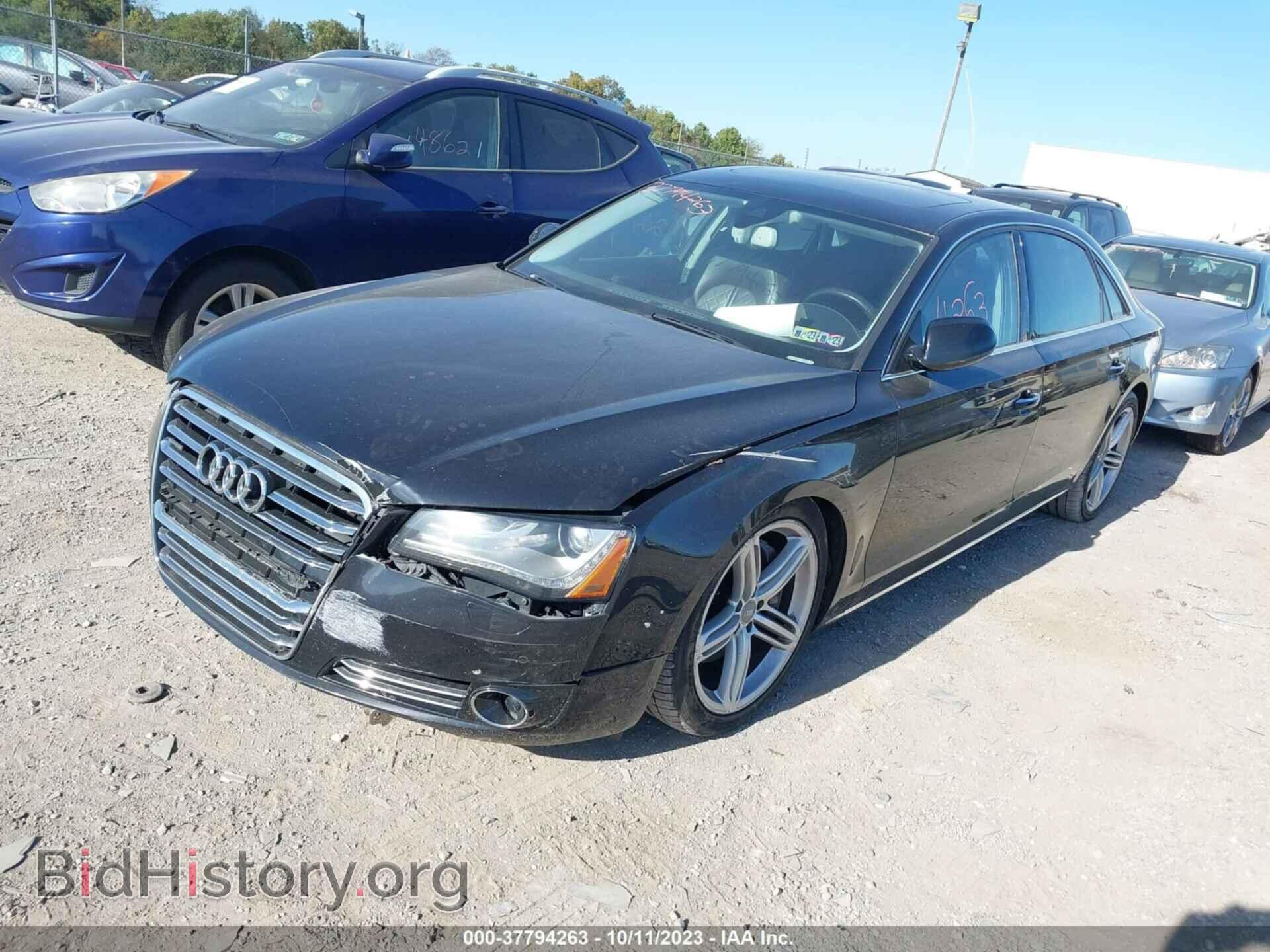 2013 AUDI A8 L - VIN: WAURGAFD6DN000514 - Фото 2