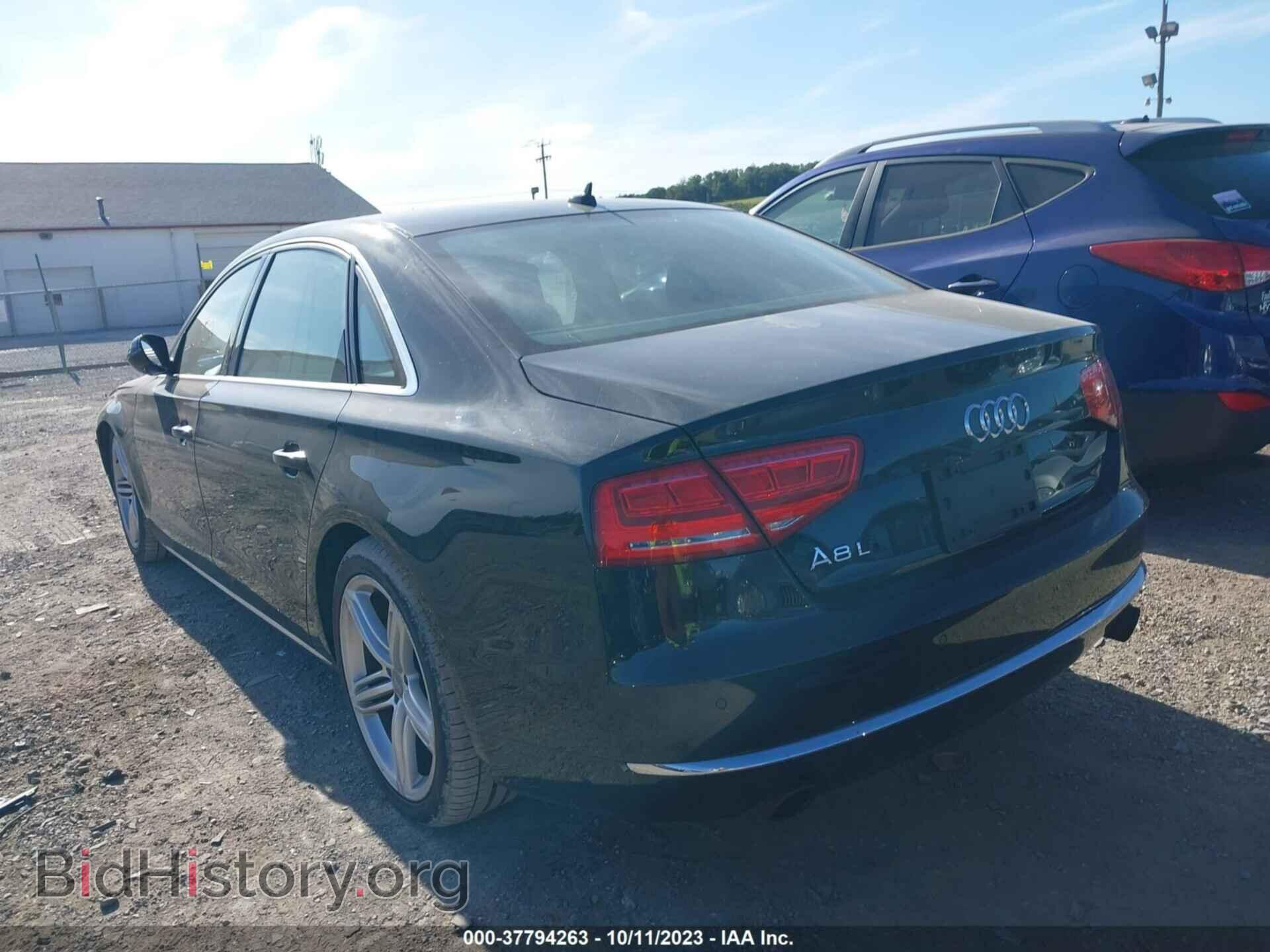2013 AUDI A8 L - VIN: WAURGAFD6DN000514 - Фото 3