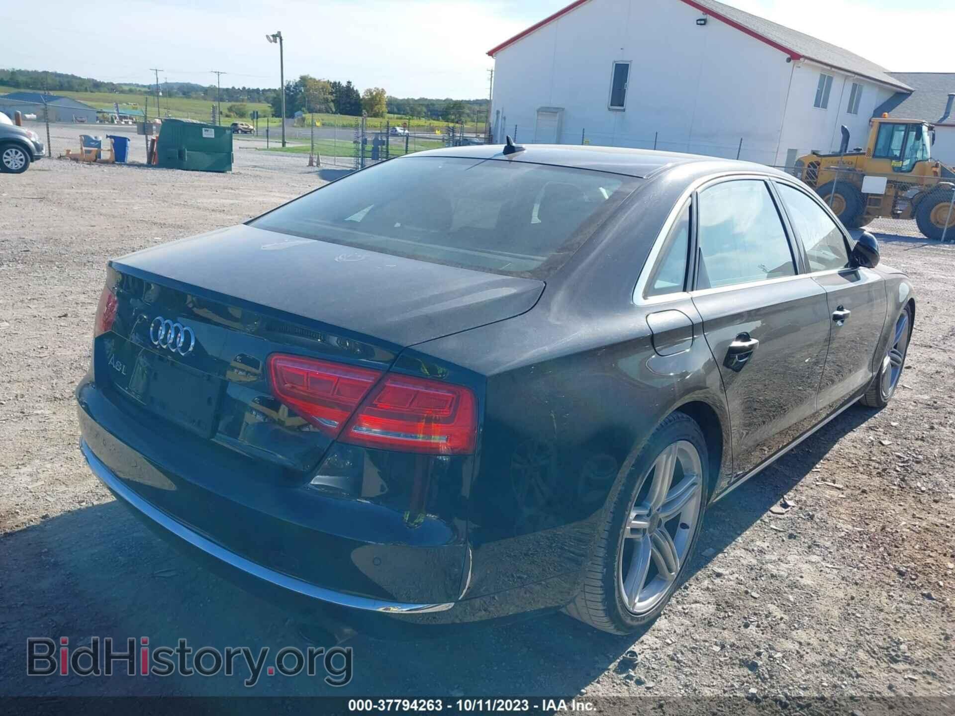 2013 AUDI A8 L - VIN: WAURGAFD6DN000514 - Фото 4