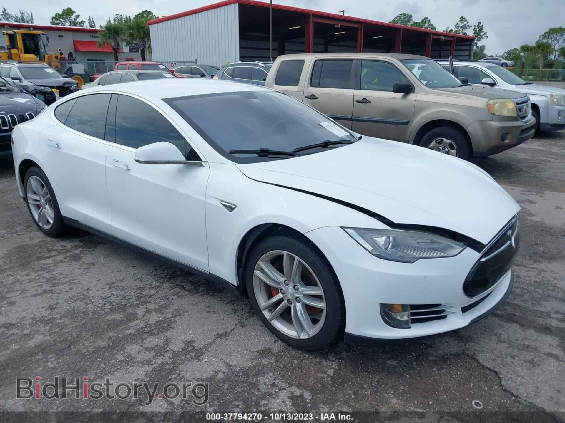 Photo 5YJSA1S16EFP42901 - TESLA MODEL S 2014