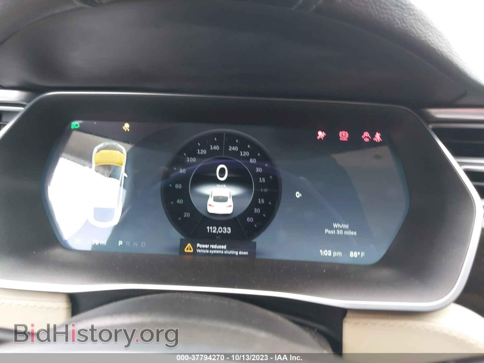 2014 TESLA MODEL S - VIN: 5YJSA1S16EFP42901 - Photo 7
