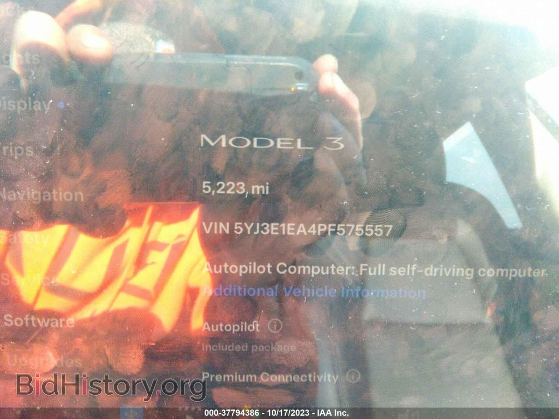 2023 TESLA MODEL 3 - VIN: 5YJ3E1EA4PF575557 - Photo 7