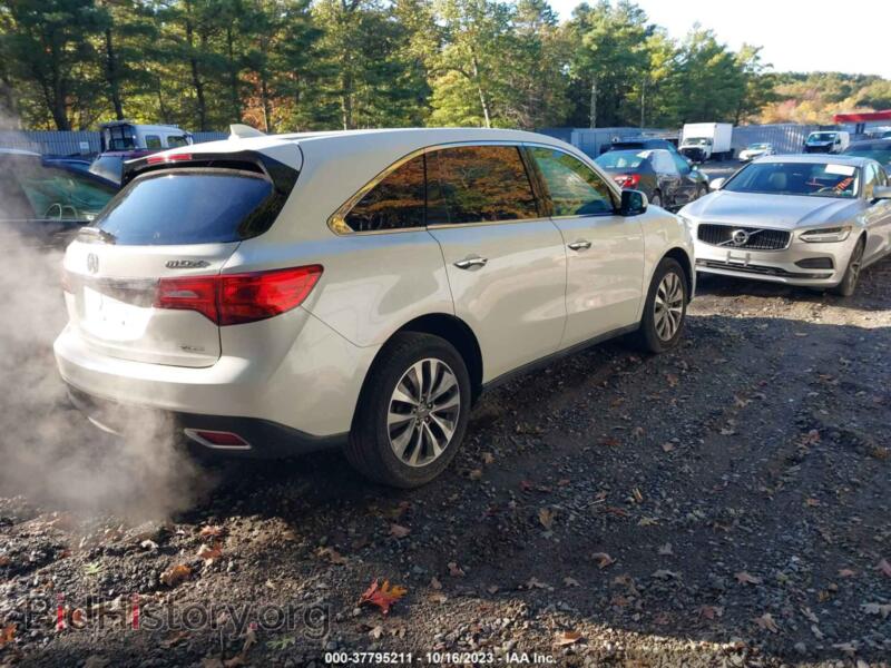 2014 Acura MDX (VIN 5FRYD4H44EB007790) — фото 4 из 16