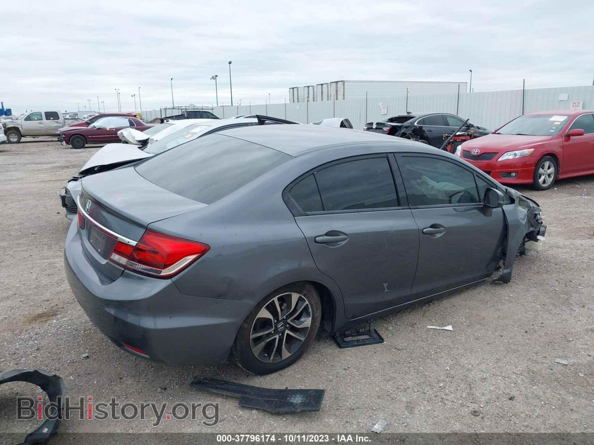 2013 HONDA CIVIC - VIN: 19XFB2F87DE036360 - Фото 4