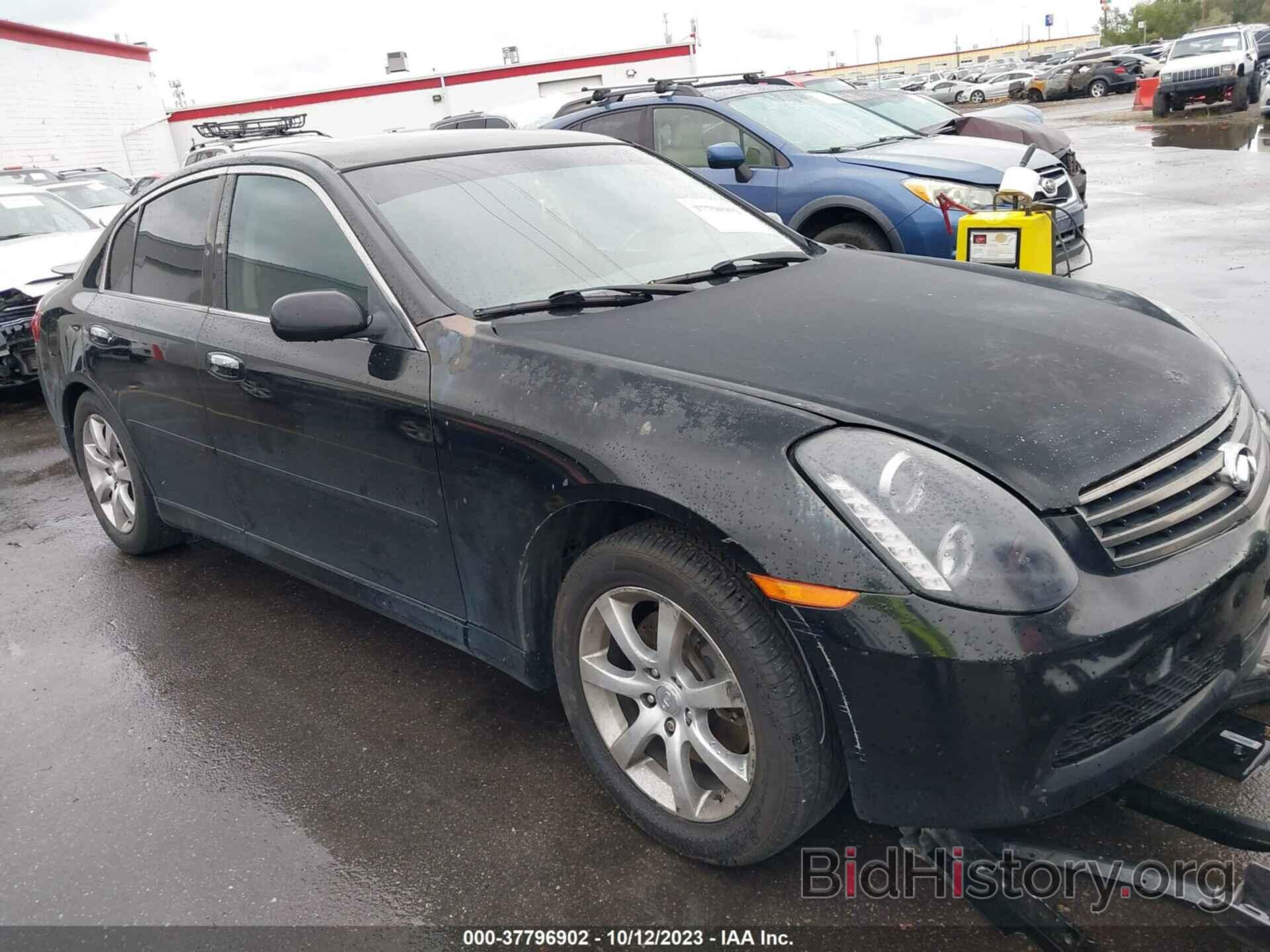 Photo JNKCV51F16M616210 - INFINITI G35 SEDAN 2006