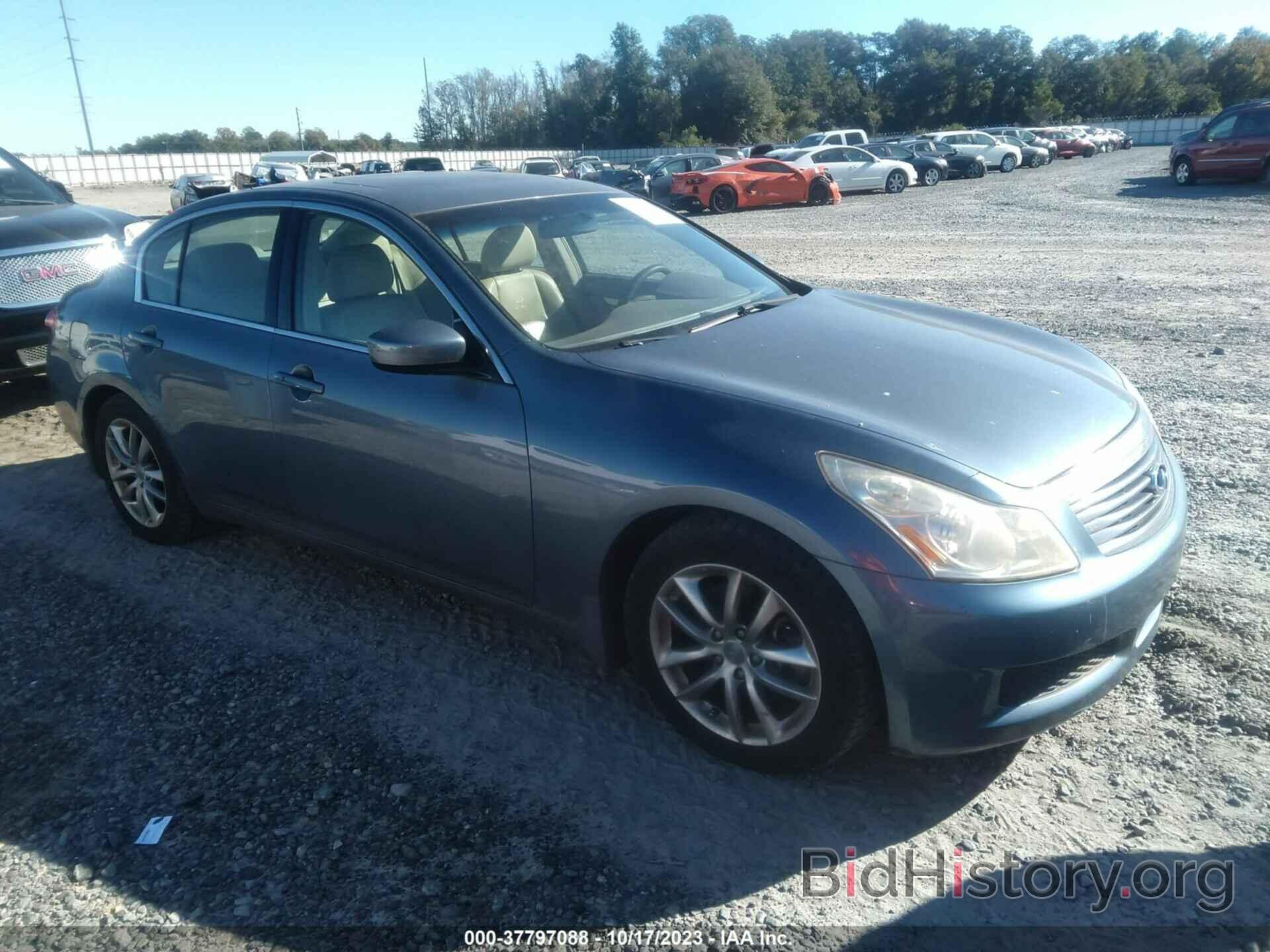 Photo JNKCV61E99M301477 - INFINITI G37 SEDAN 2009