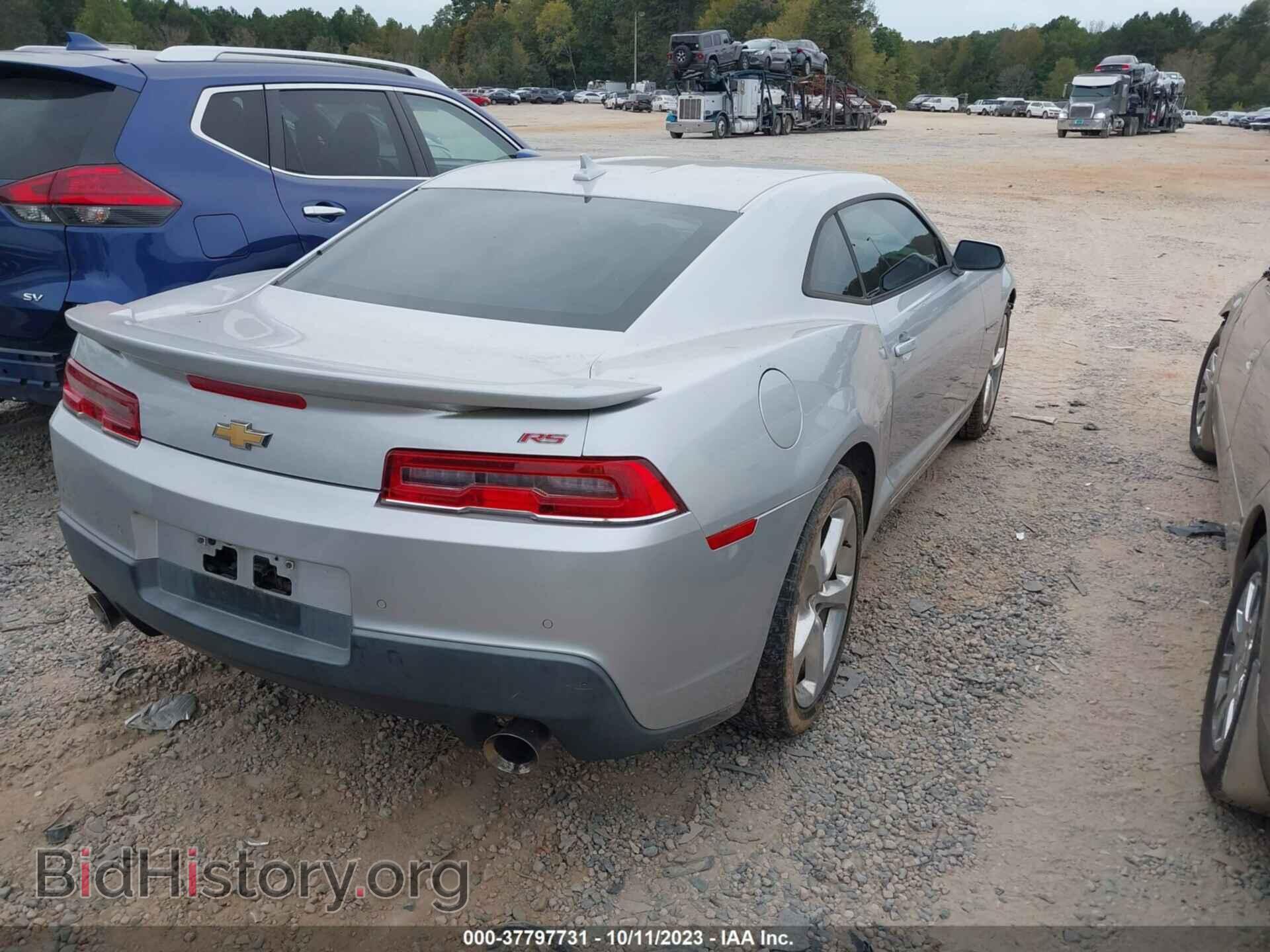 2014 CHEVROLET CAMARO - VIN: 2G1FC1E33E9317206 - Фото 4