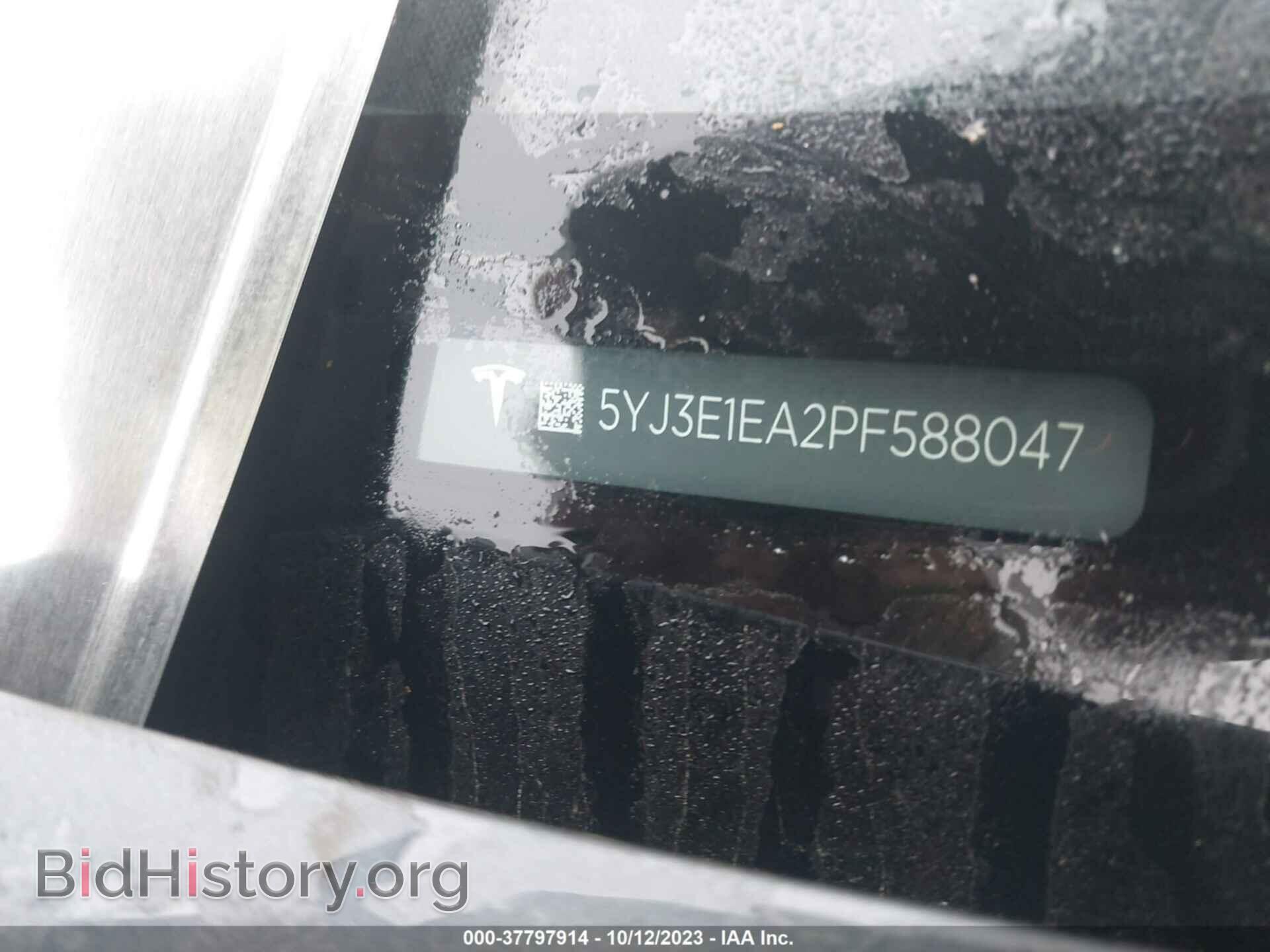 2023 TESLA MODEL 3 - VIN: 5YJ3E1EA2PF588047 - Фото 9