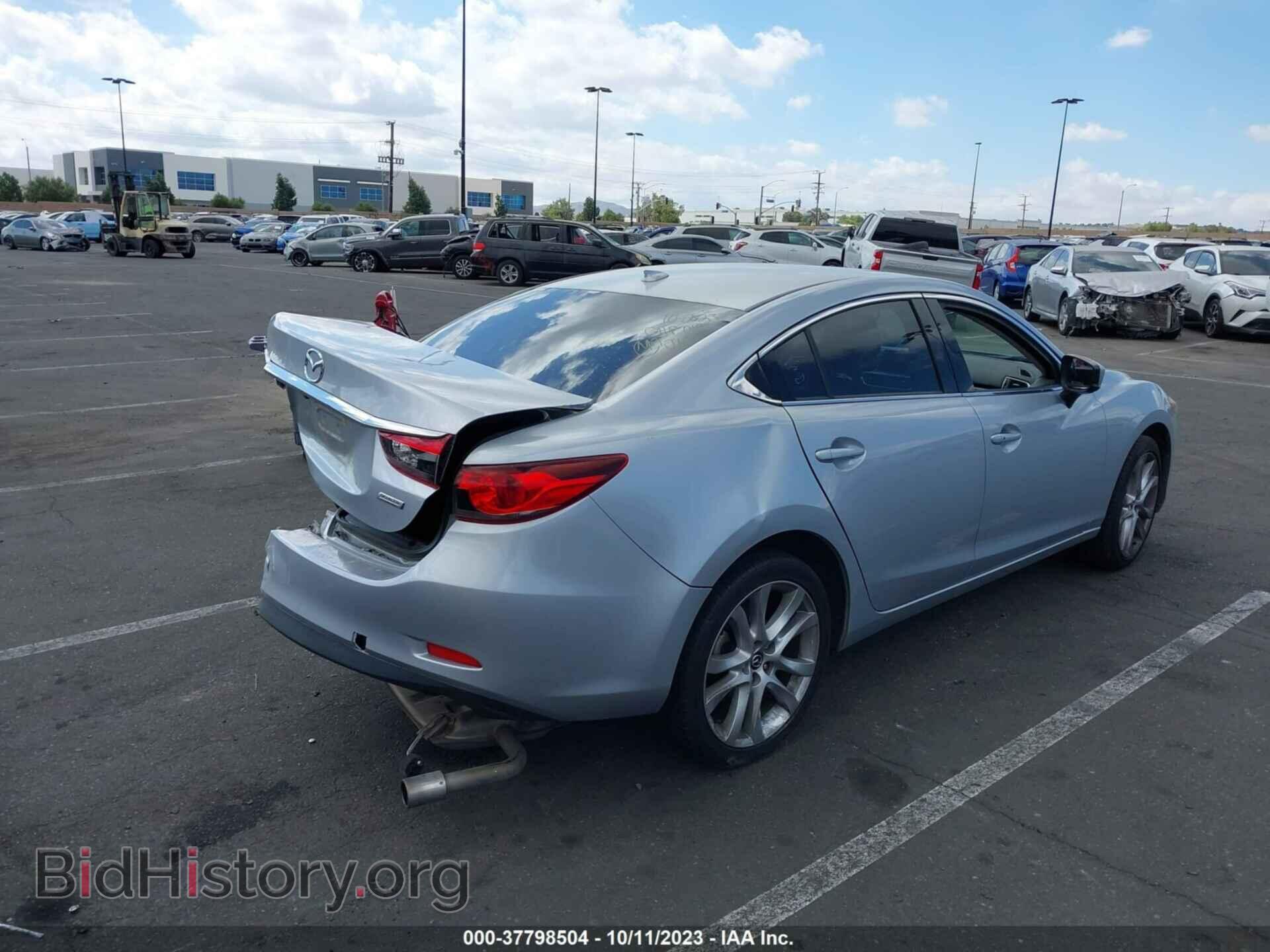 2017 MAZDA MAZDA6 - VIN: JM1GL1V54H1113164 - Фото 4