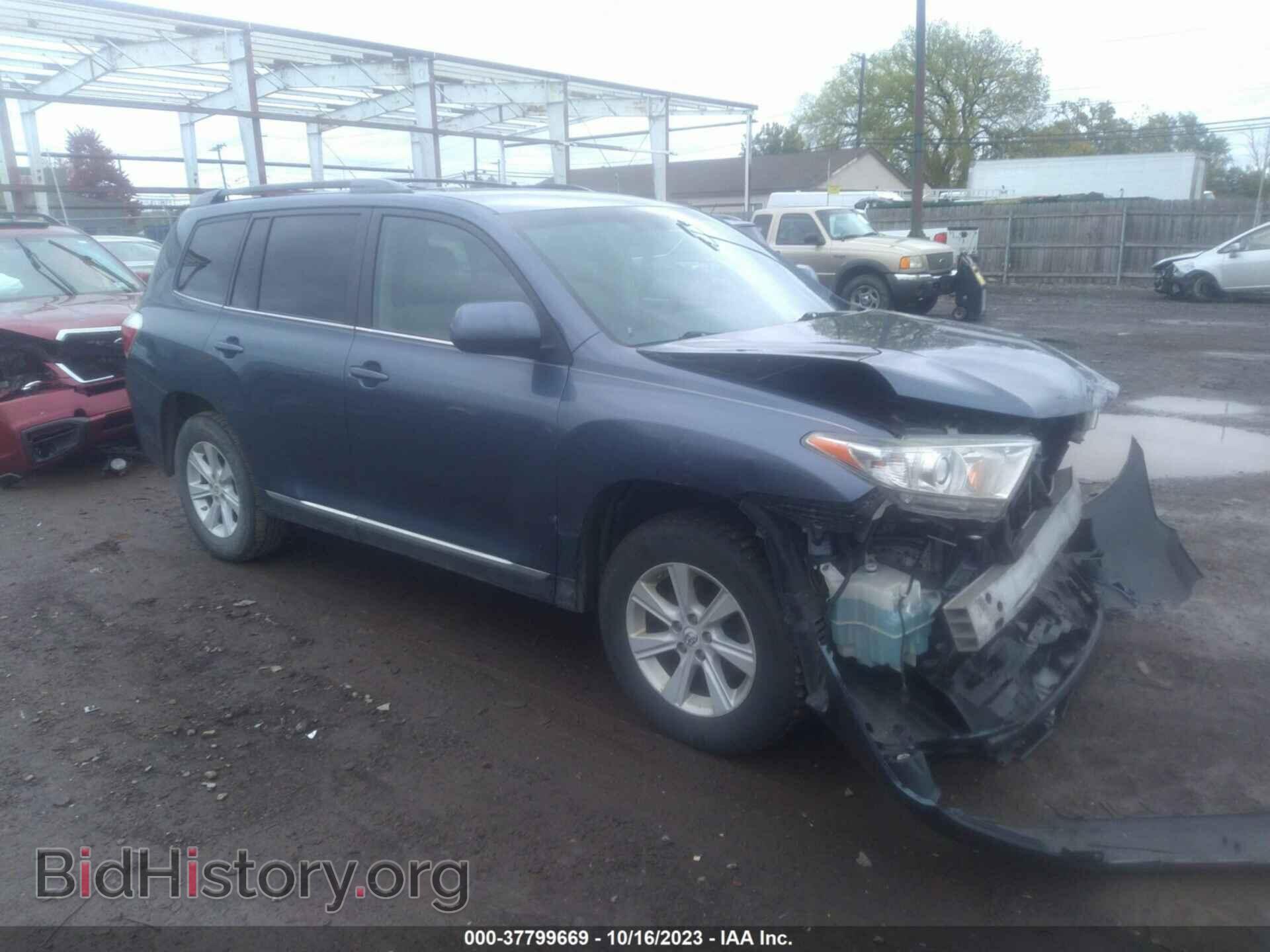 Фотография 5TDBK3EH8DS208780 - TOYOTA HIGHLANDER 2013