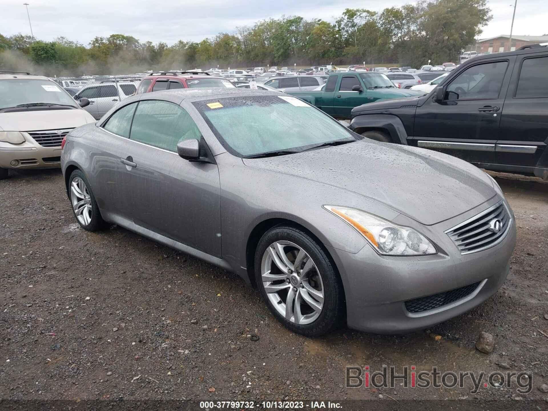 Photo JNKCV66E29M723728 - INFINITI G37 CONVERTIBLE 2009