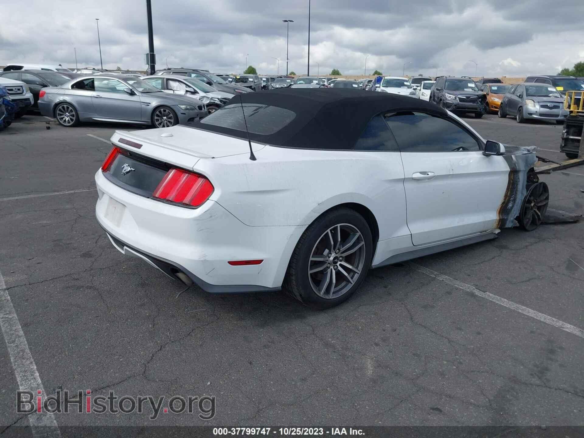 2015 FORD MUSTANG - VIN: 1FATP8UH0F5383477 - Фото 4