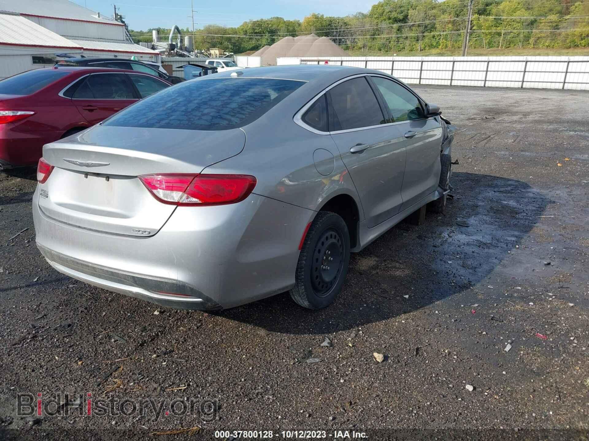 2016 CHRYSLER 200 - VIN: 1C3CCCAB7GN113256 - Фото 4