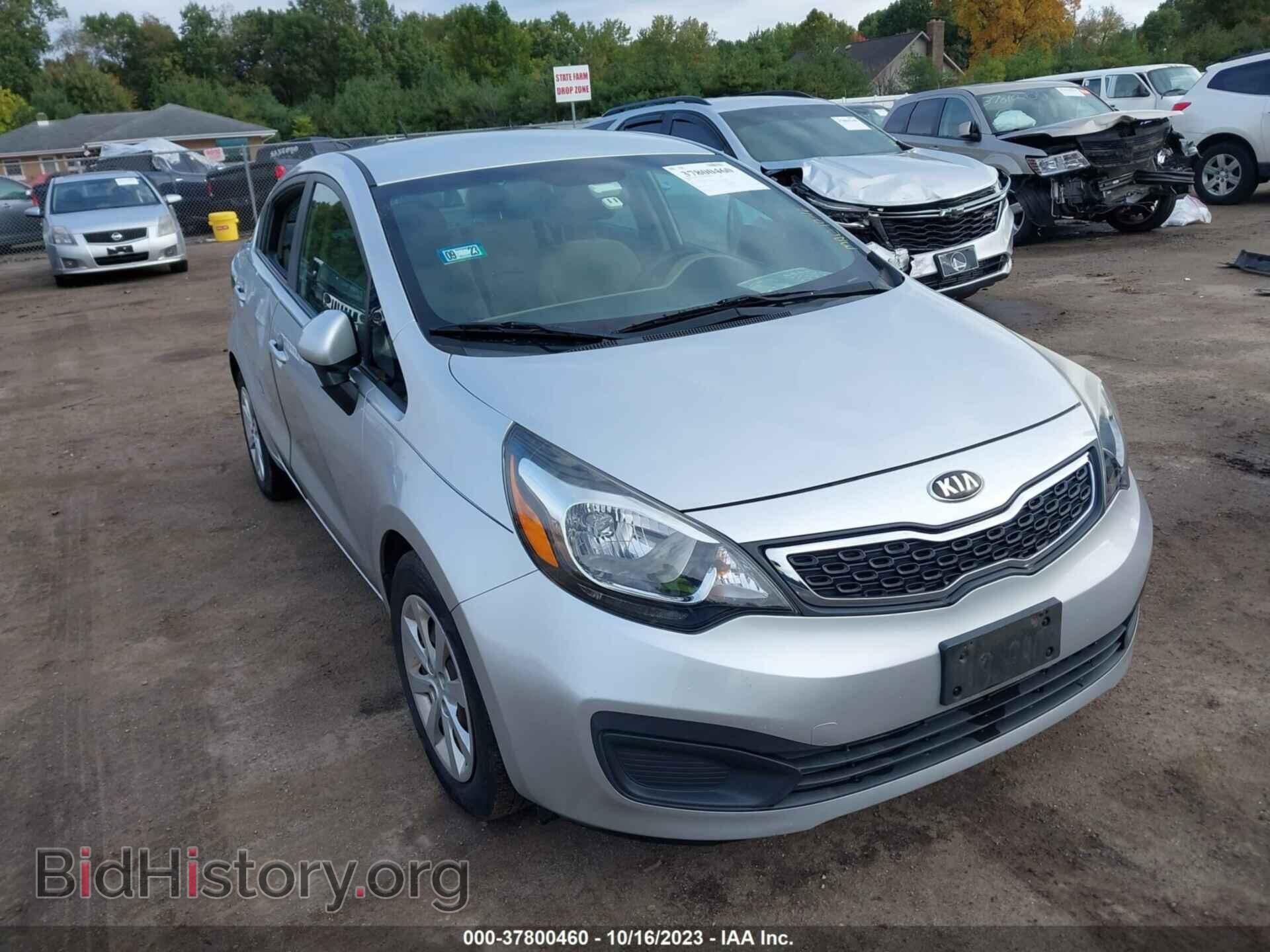 Фотография KNADN4A38F6426525 - KIA RIO 2015