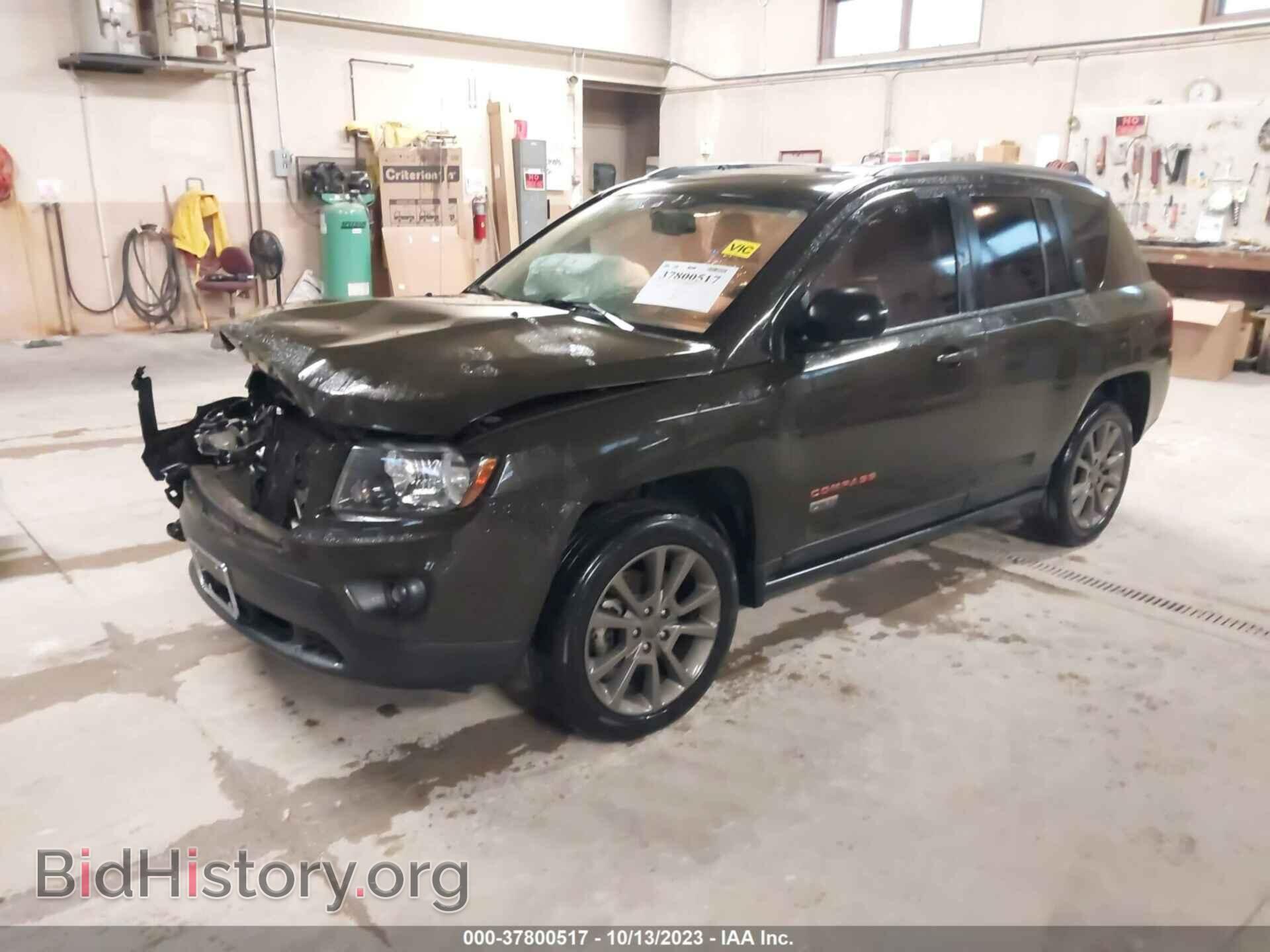 2017 JEEP COMPASS - VIN: 1C4NJCBB1HD185876 - Фото 2