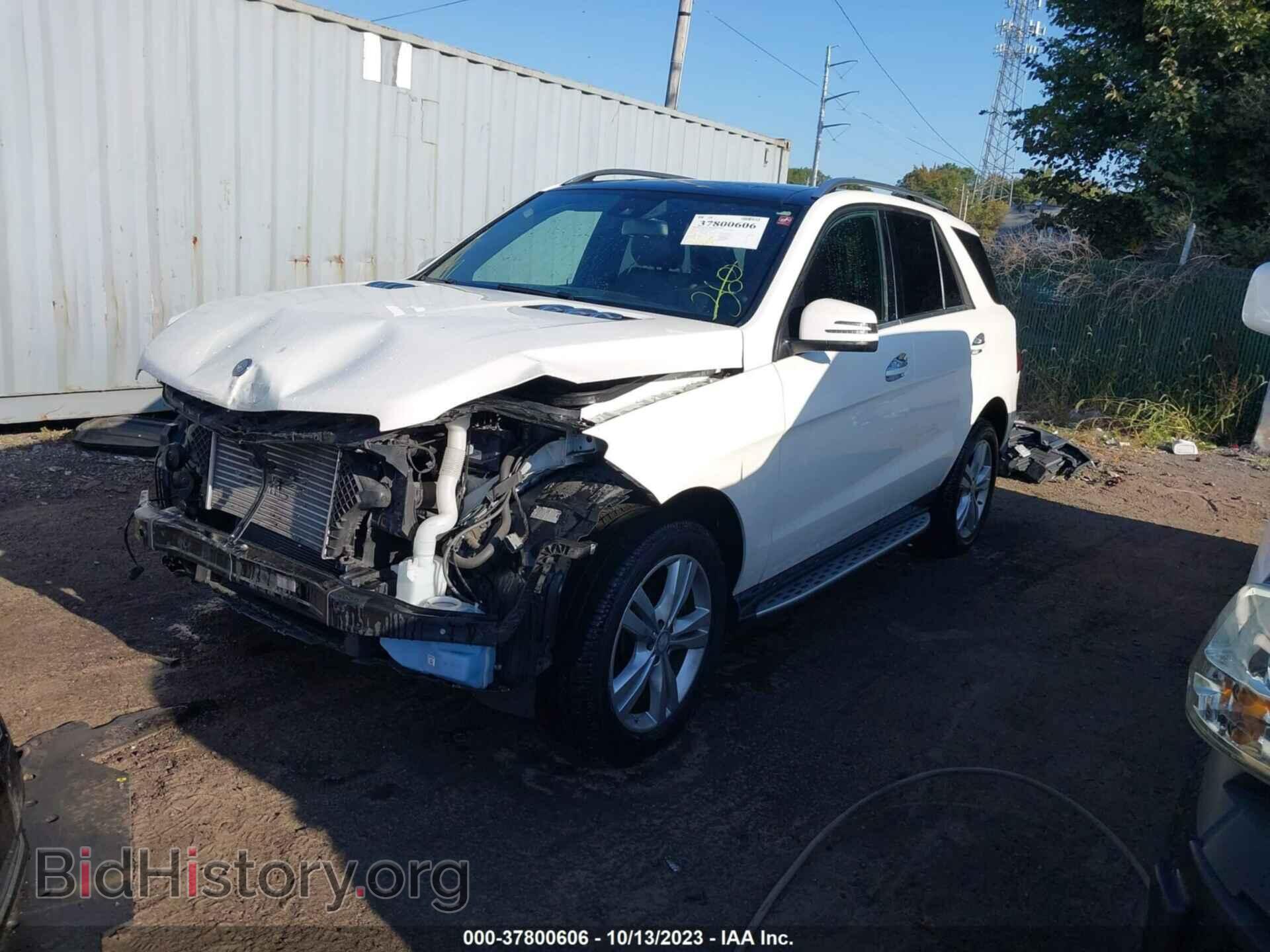 2014 MERCEDES-BENZ M-CLASS - VIN: 4JGDA2EB9EA329846 - Фото 2