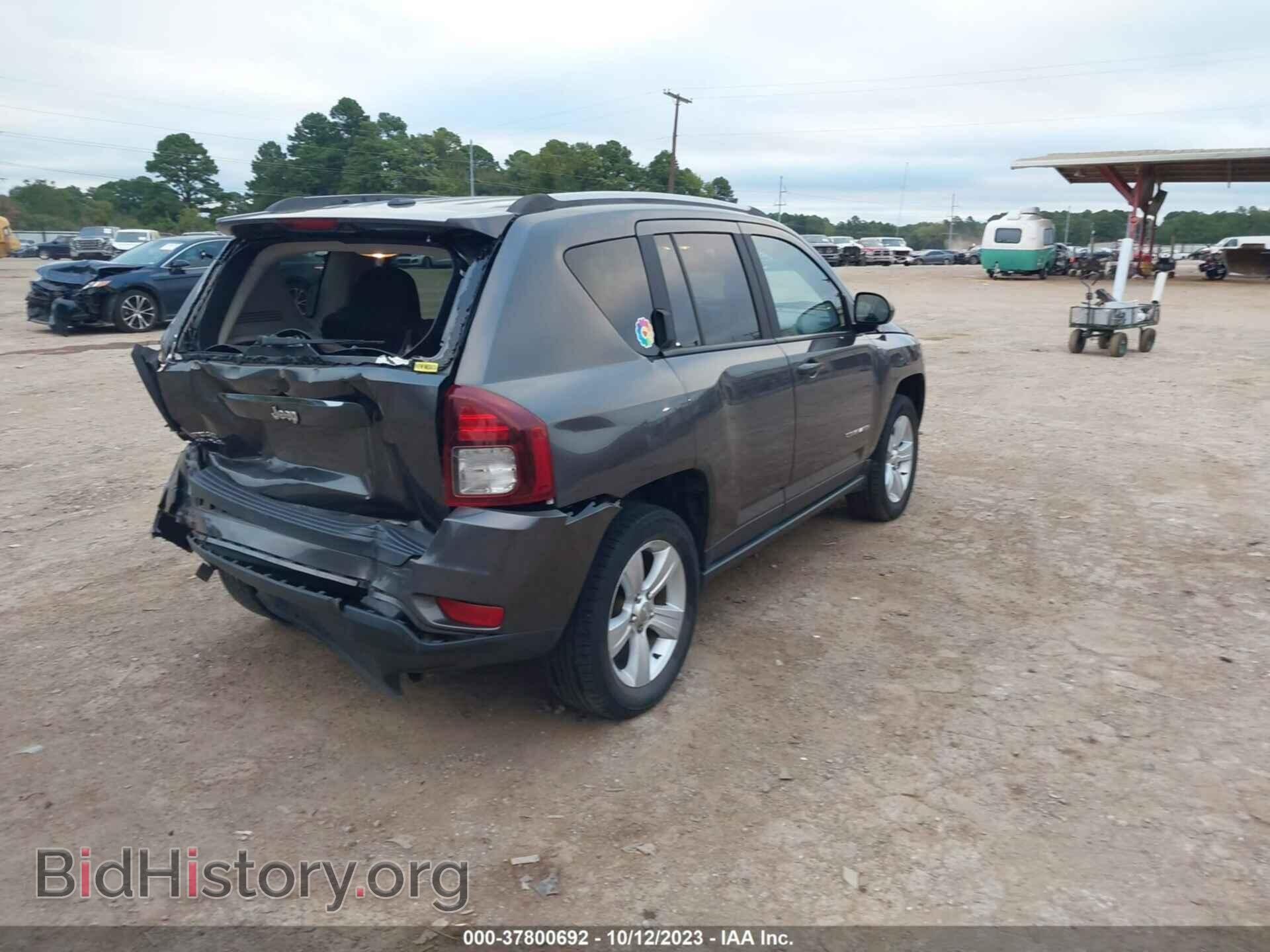 2017 JEEP COMPASS - VIN: 1C4NJDBB8HD106306 - Фото 4