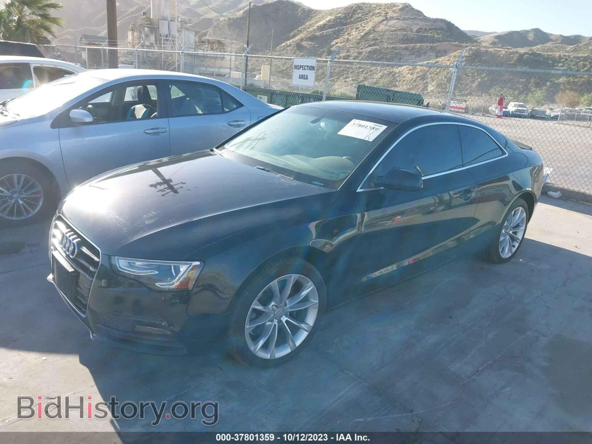 2014 AUDI A5 - VIN: WAUCFAFR6EA024308 - Фото 2