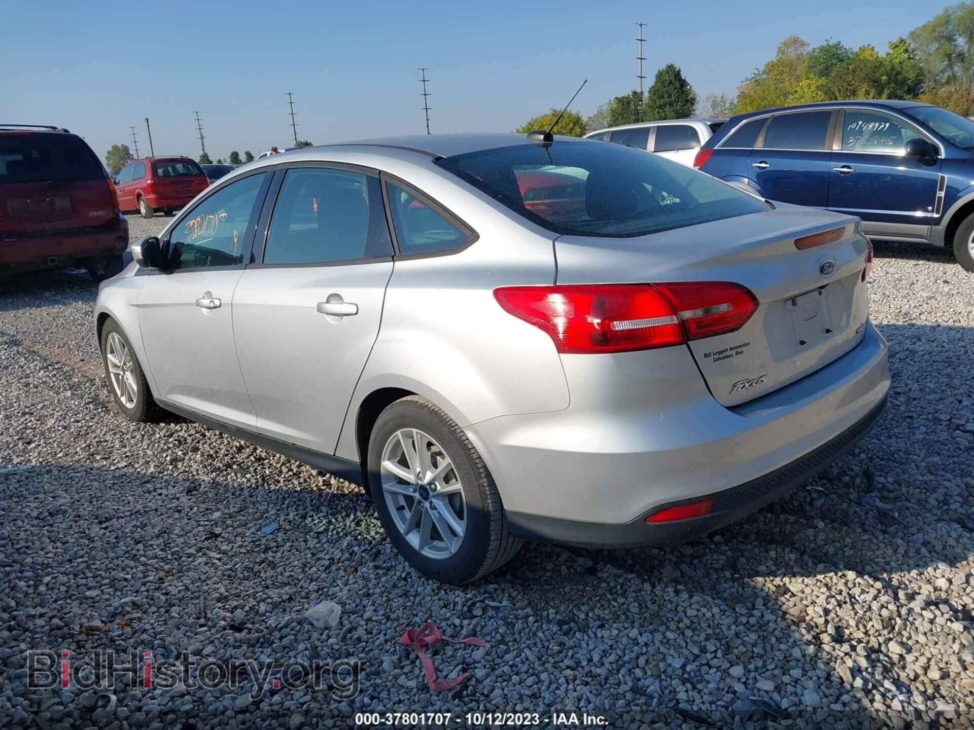 2016 FORD FOCUS - VIN: 1FADP3F26GL325161 - Фото 3