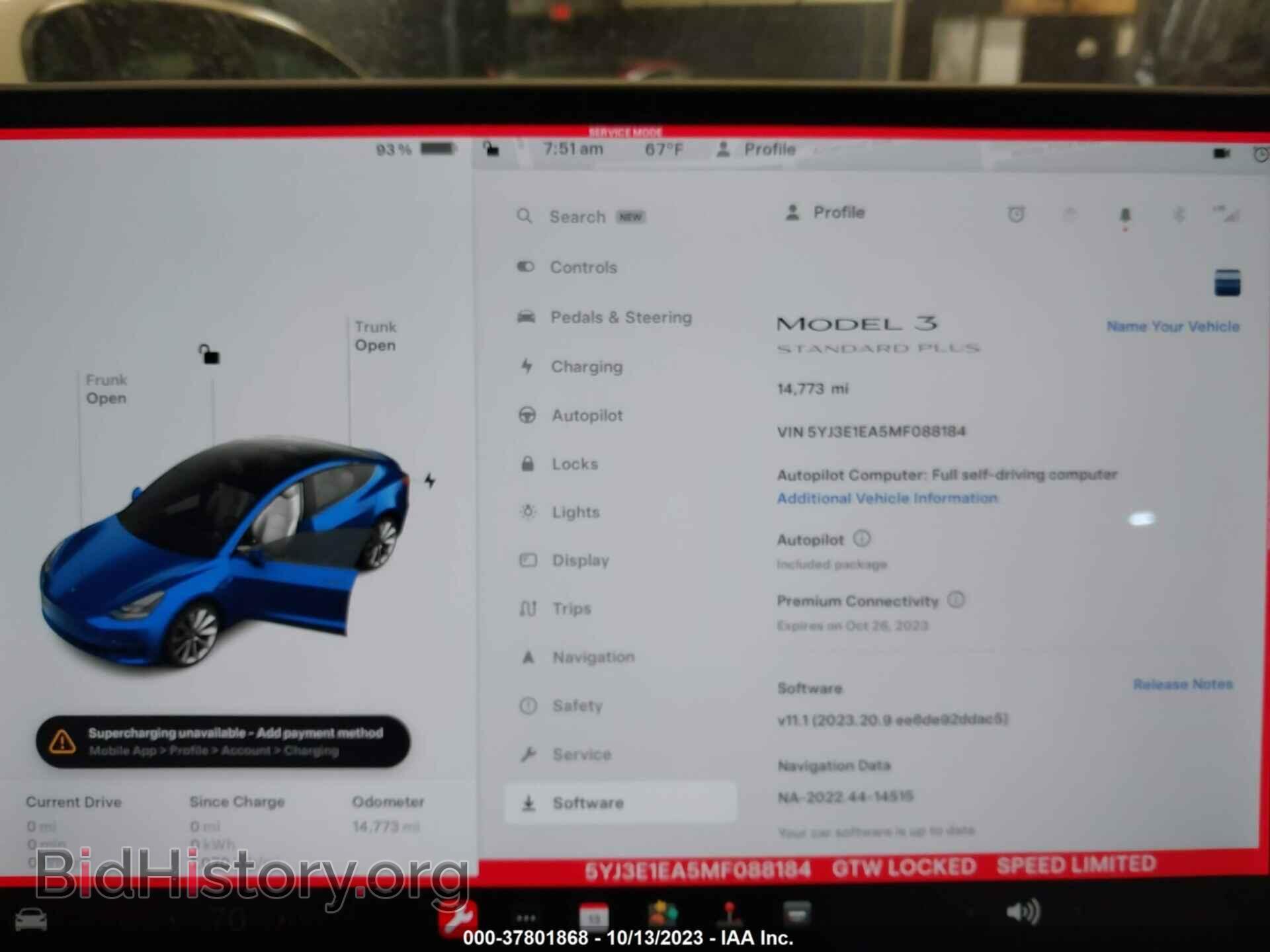 2021 TESLA MODEL 3 - VIN: 5YJ3E1EA5MF088184 - Photo 17