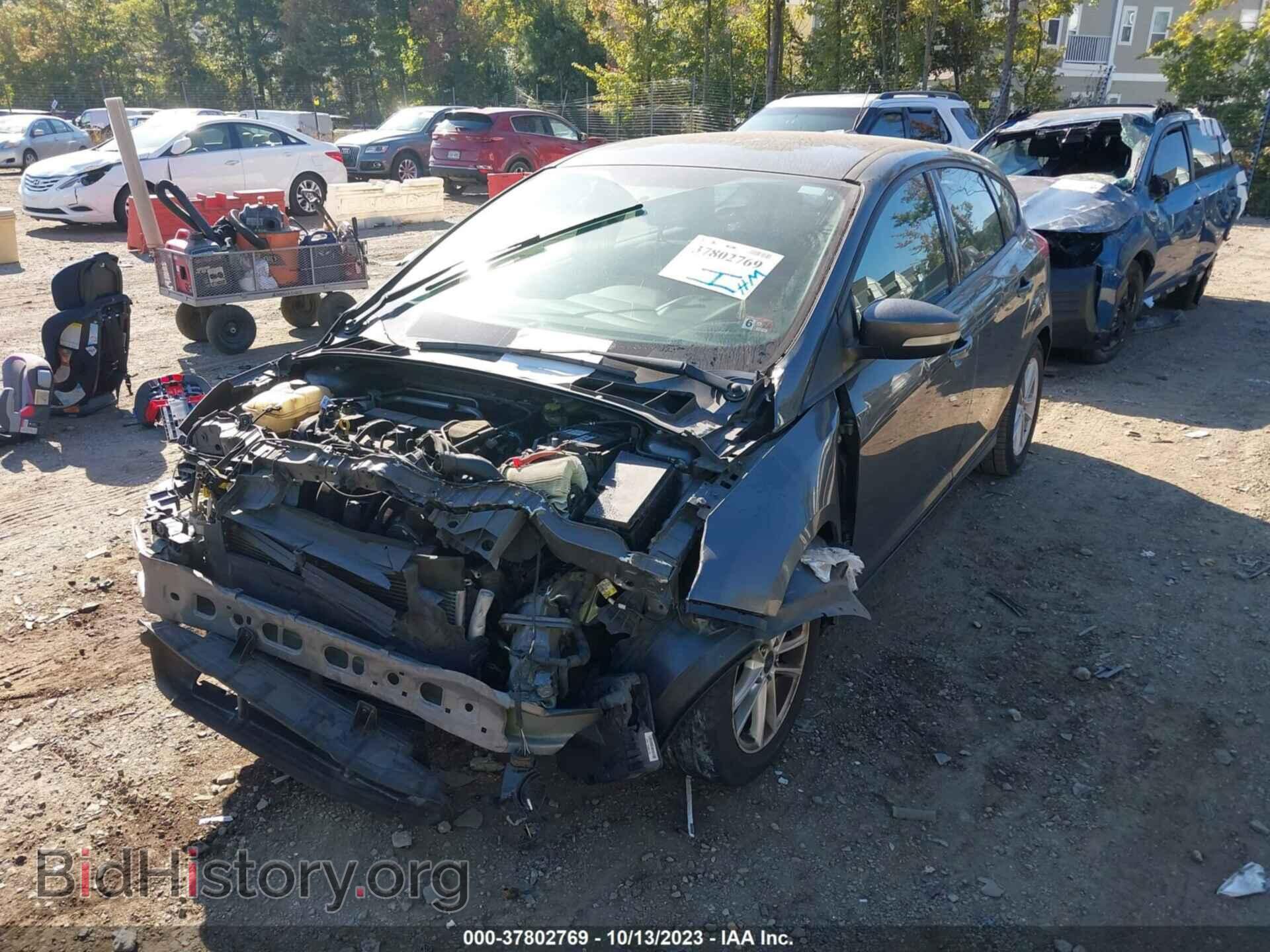 2015 FORD FOCUS - VIN: 1FADP3K2XFL364372 - Фото 2