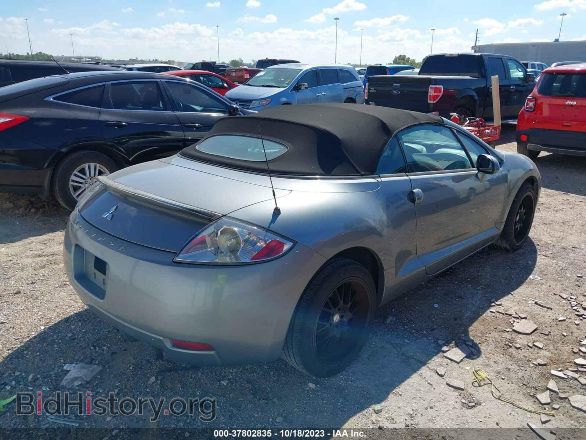 2007 MITSUBISHI ECLIPSE - VIN: 4A3AL25F67E009476 - Фото 4