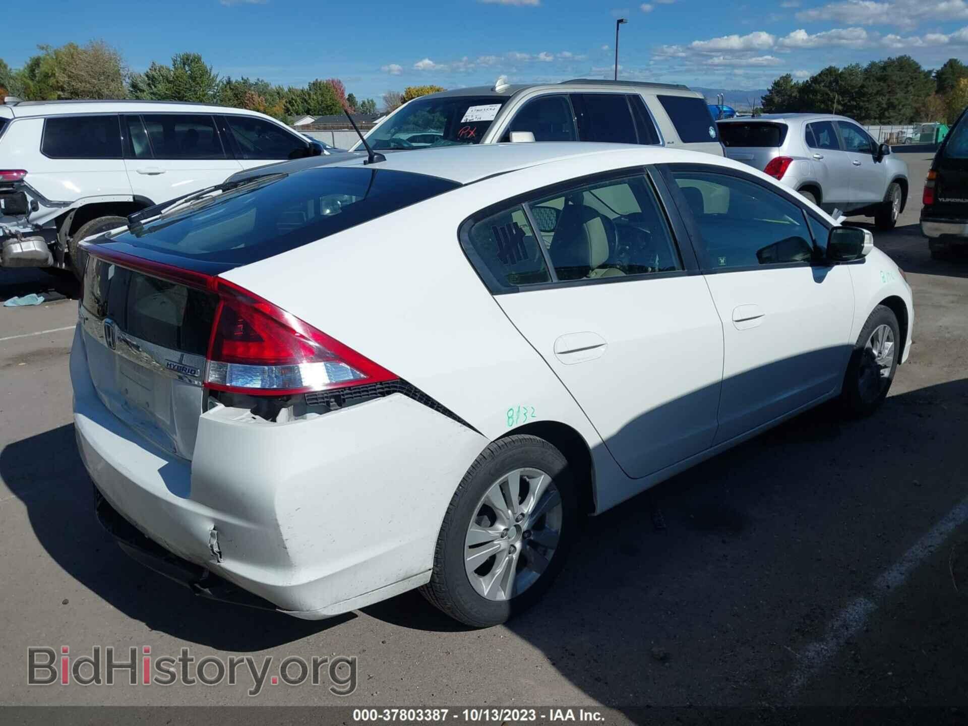 2013 HONDA INSIGHT - VIN: JHMZE2H72DS000418 - Фото 4