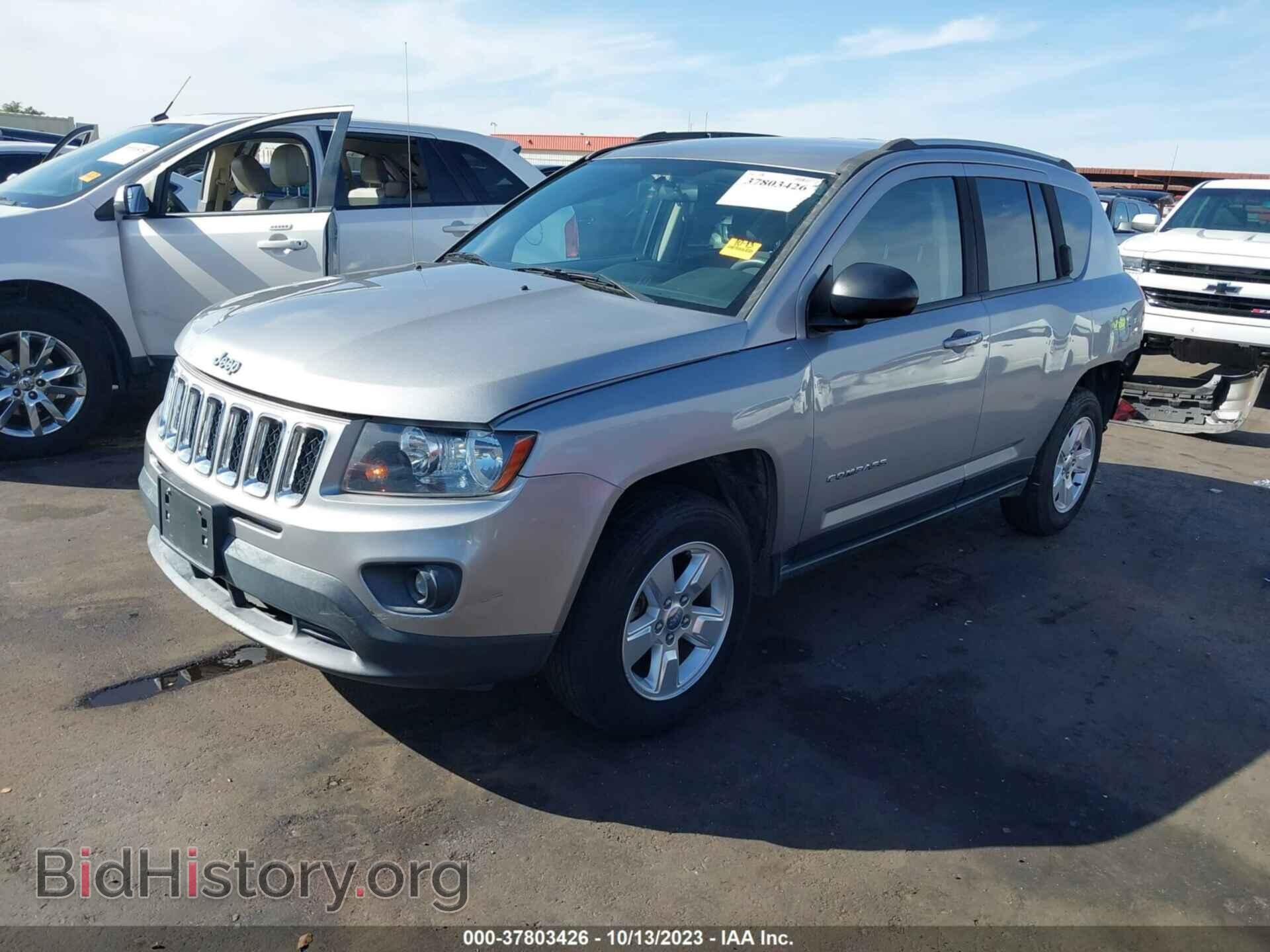 2015 JEEP COMPASS - VIN: 1C4NJCBA2FD397092 - Фото 2