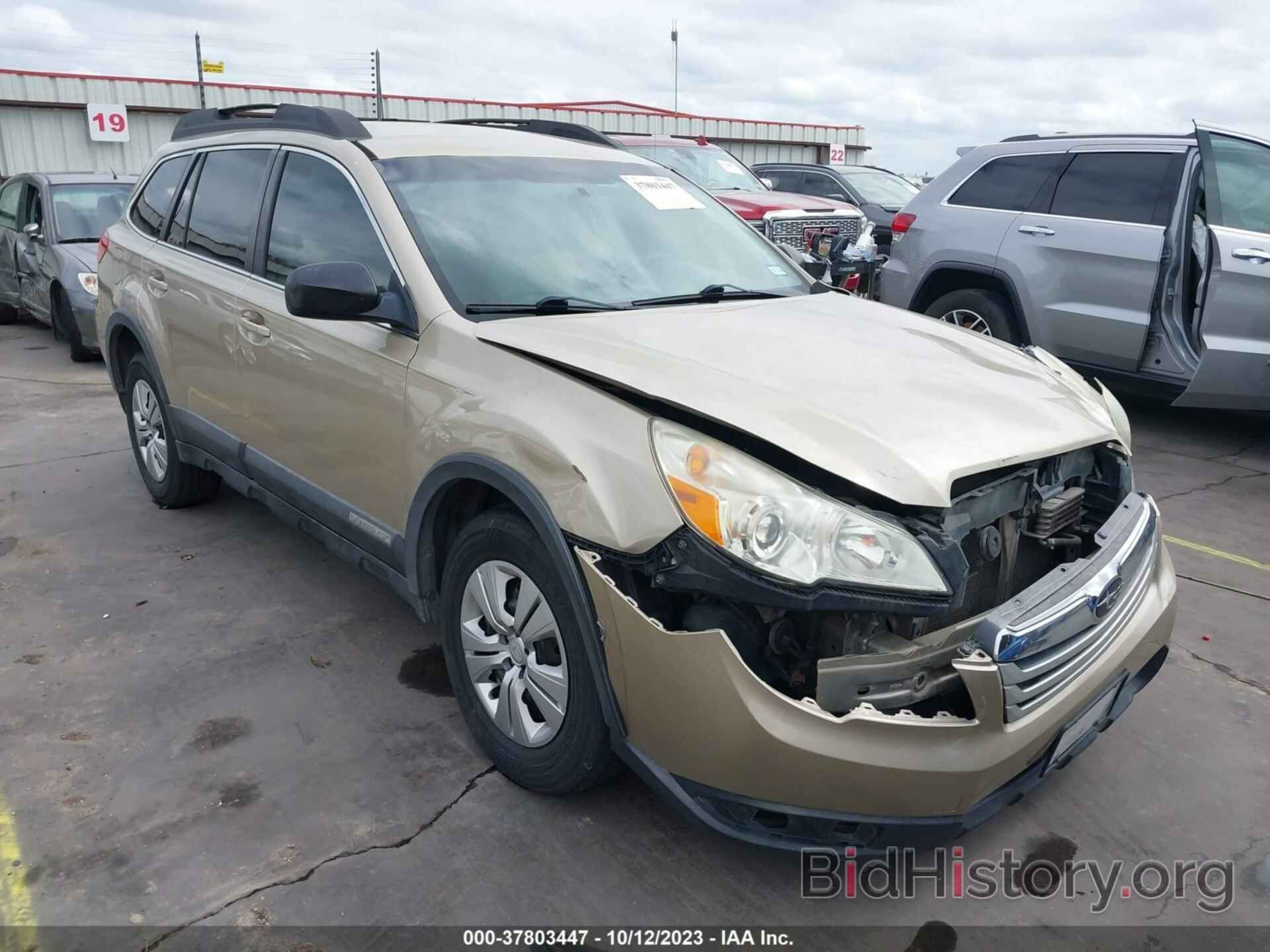 Photo 4S4BRBAC4A3327242 - SUBARU OUTBACK 2010