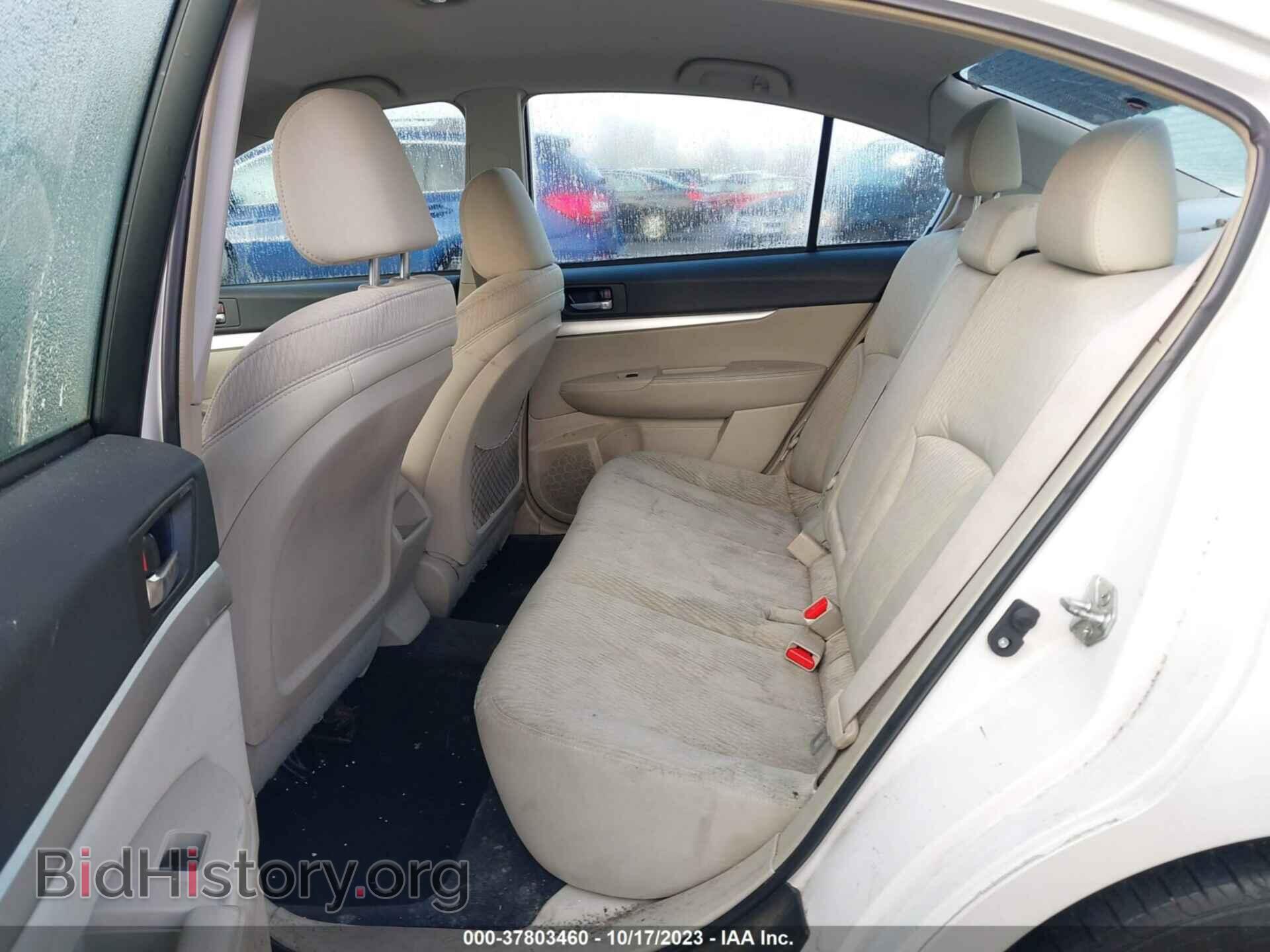 2010 SUBARU LEGACY - VIN: 4S3BMBA65A3220181 - Фото 8
