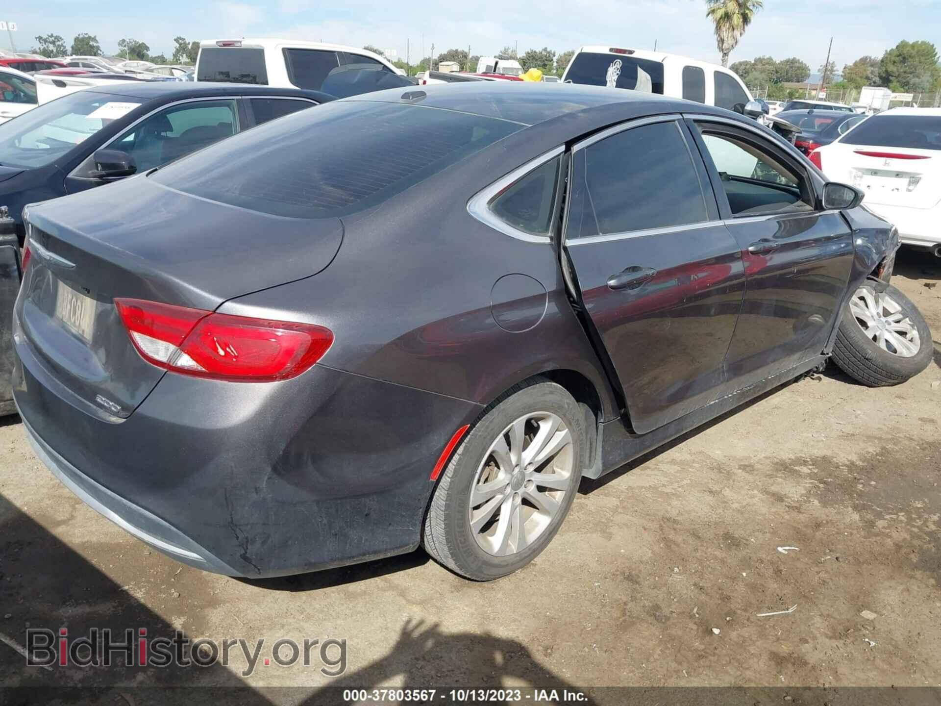 2016 CHRYSLER 200 - VIN: 1C3CCCAB8GN154057 - Фото 4