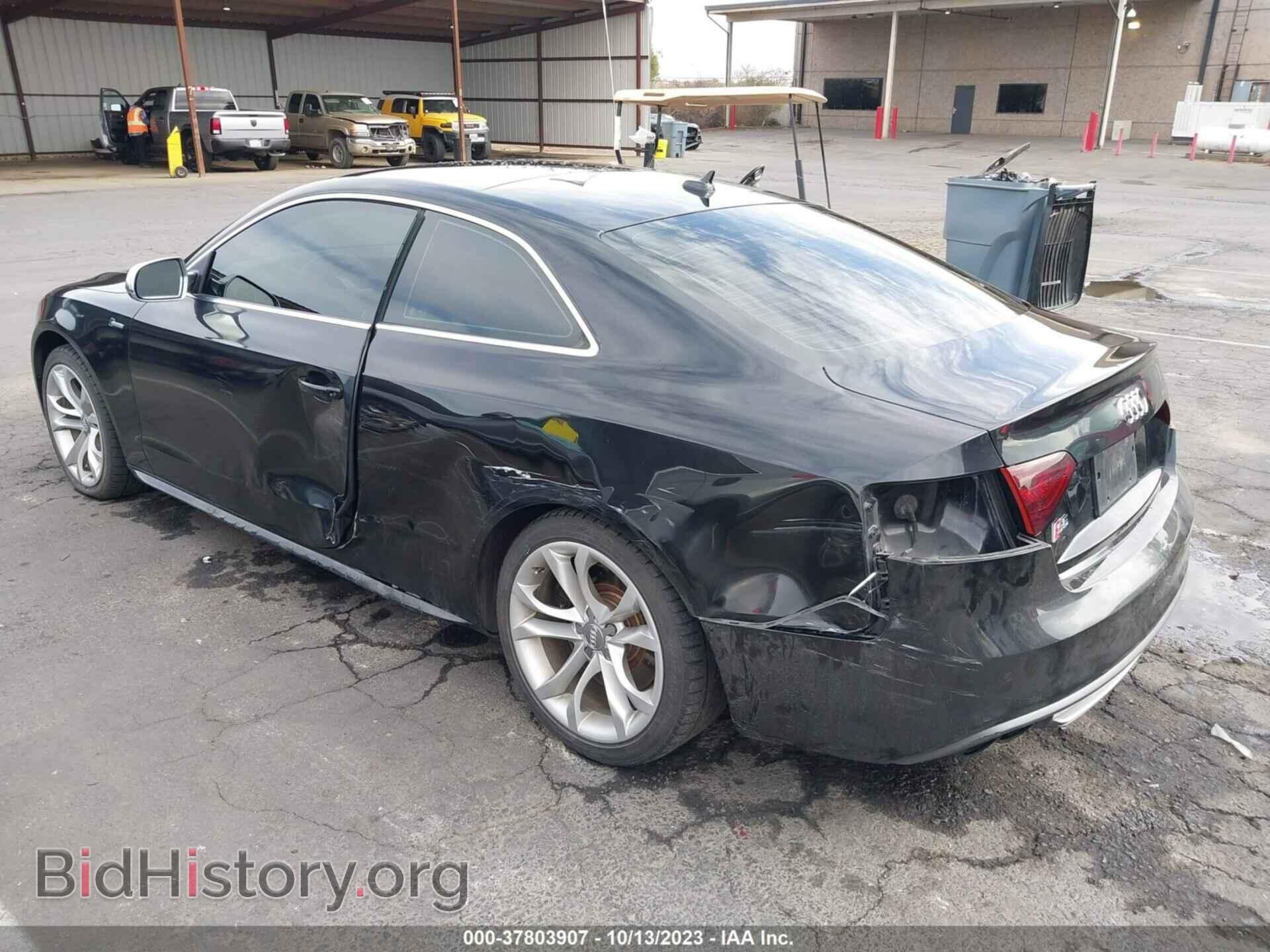 2013 AUDI S5 - VIN: WAUCGAFR3DA075308 - Photo 3