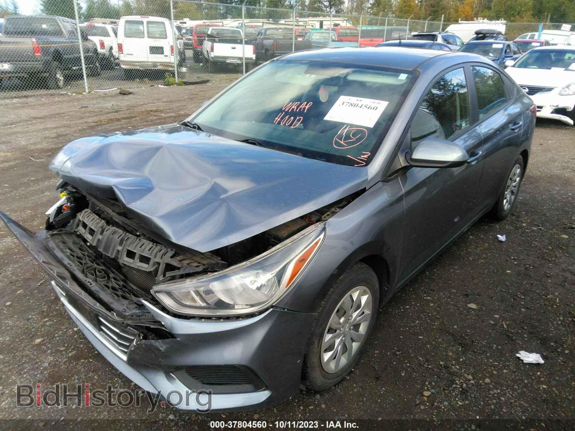 2019 HYUNDAI ACCENT - VIN: 3KPC24A37KE060312 - Фото 2