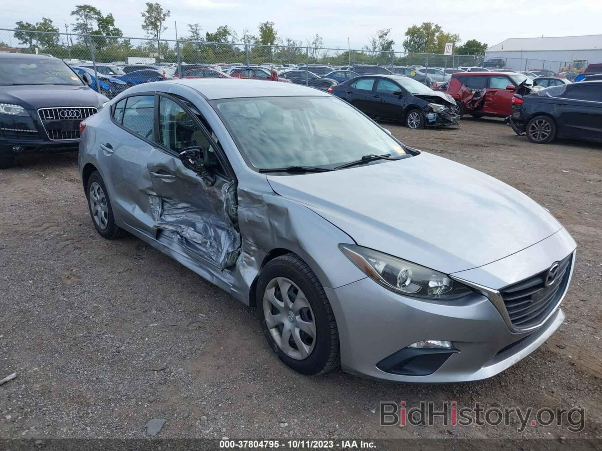 Photo JM1BM1U75E1185691 - MAZDA MAZDA3 2014