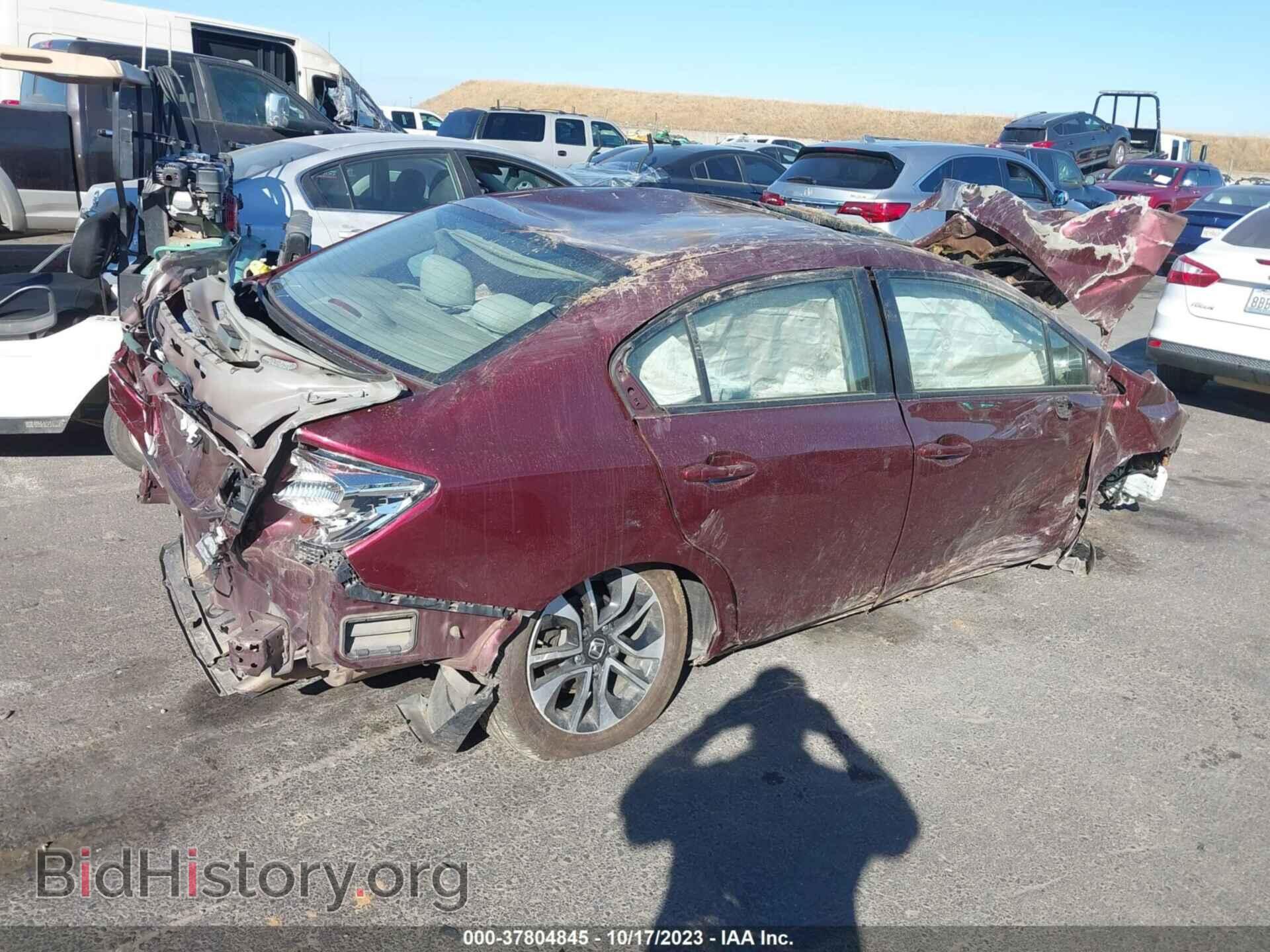 2014 HONDA CIVIC - VIN: 19XFB2F83EE072418 - Фото 4