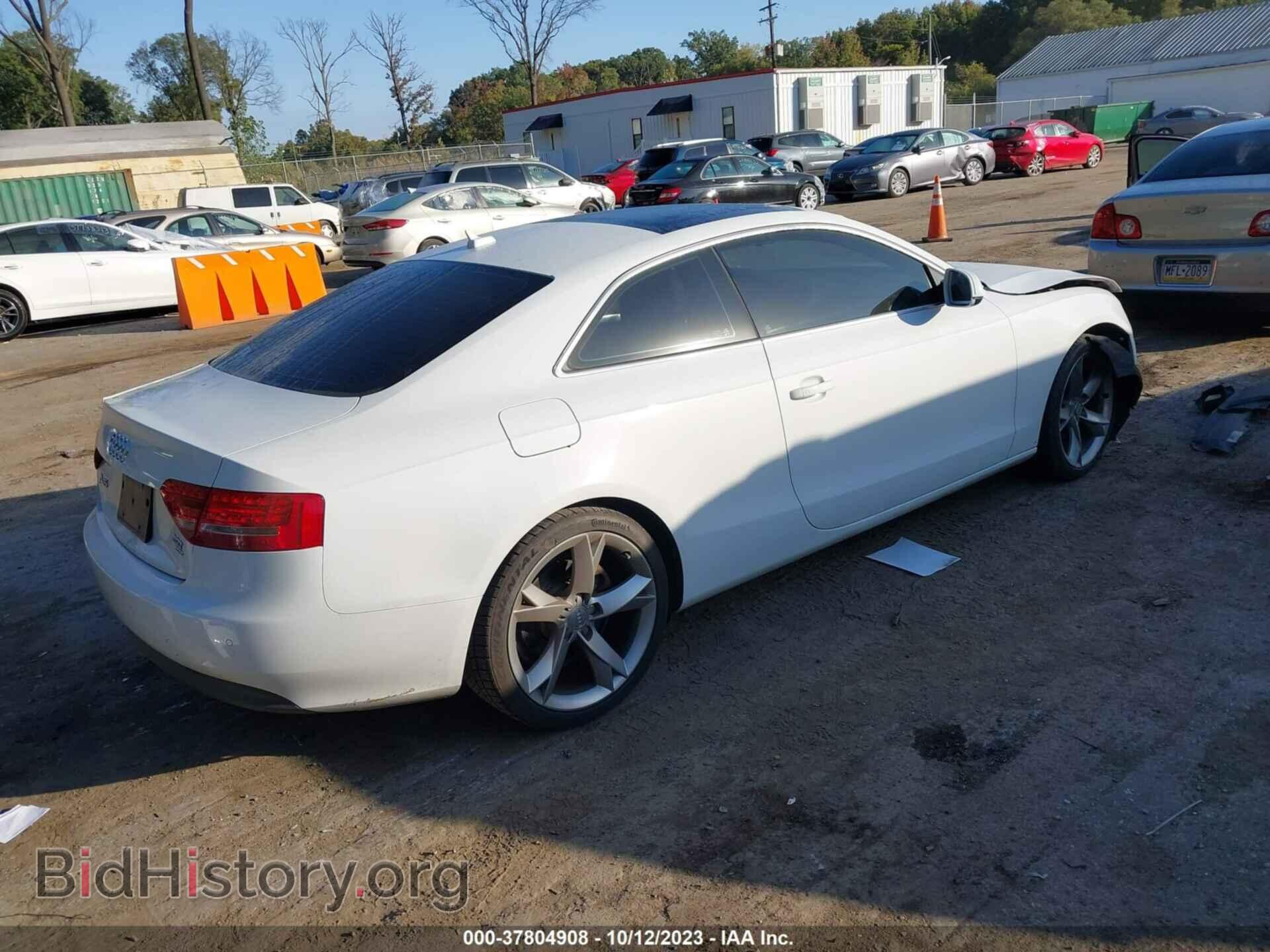 2012 AUDI A5 - VIN: WAULFAFRXCA023076 - Фото 4