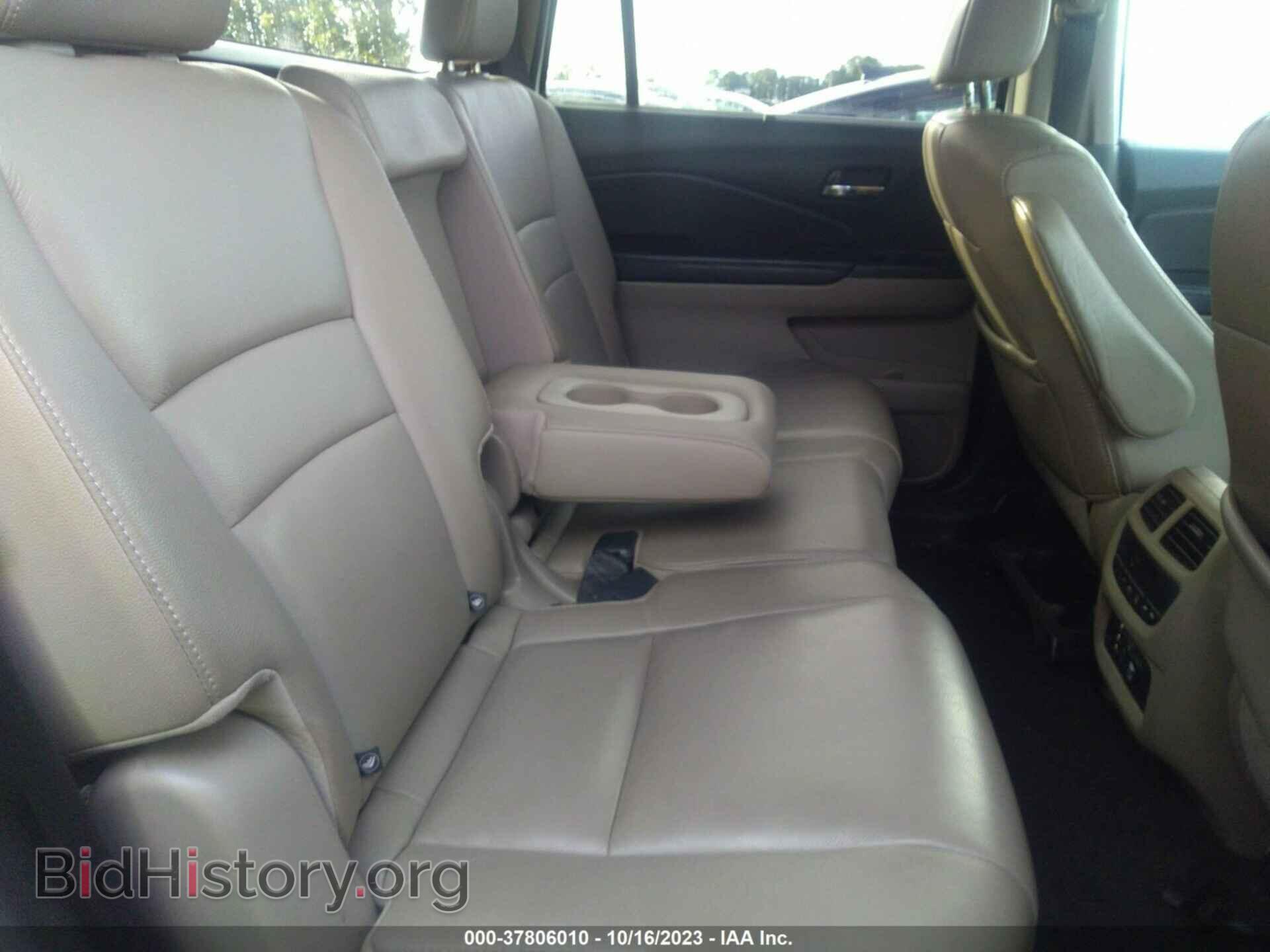 2016 HONDA PILOT - VIN: 5FNYF6H98GB090016 - Фото 8