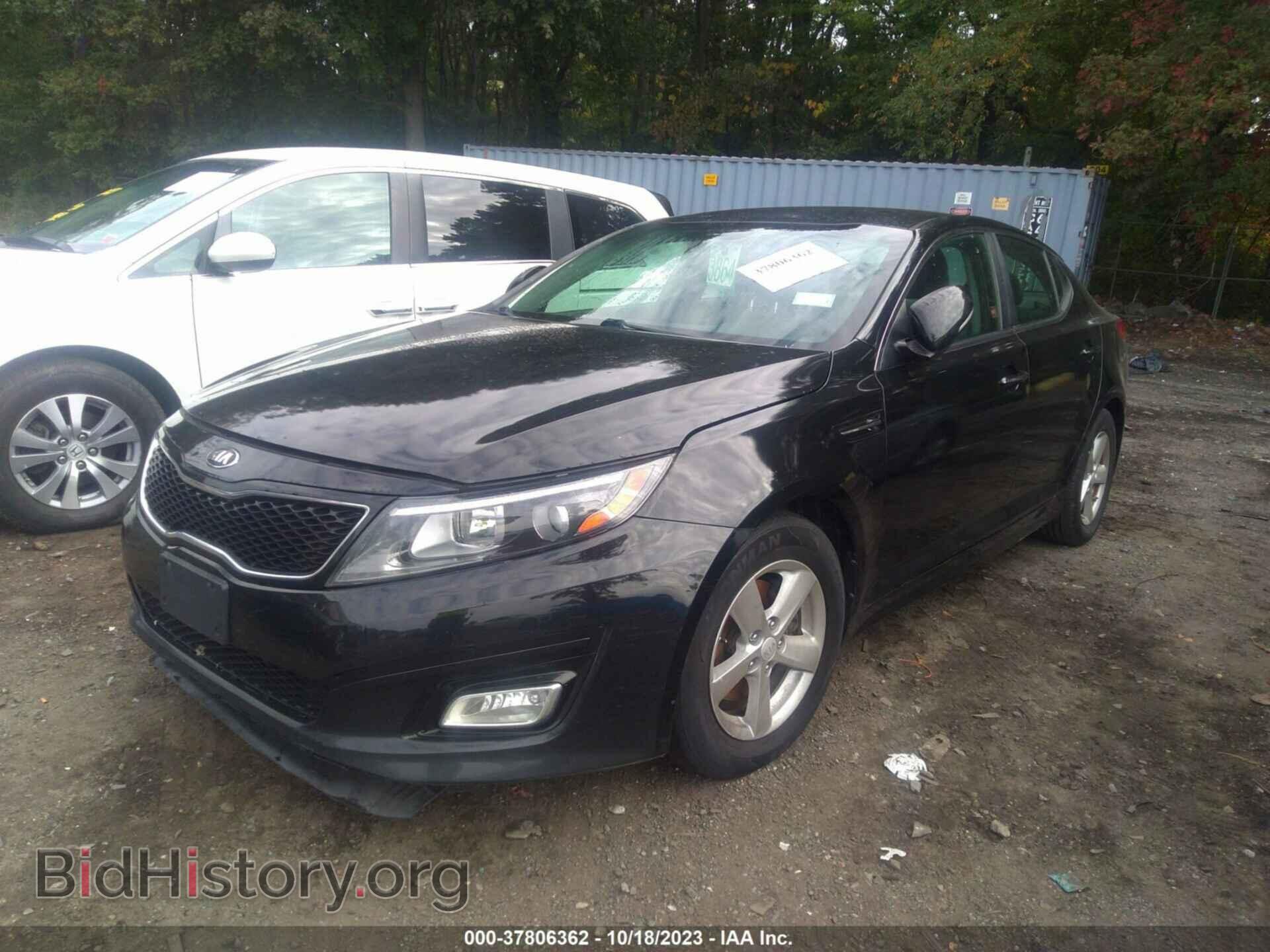 2015 KIA OPTIMA - VIN: KNAGM4A71F5663592 - Фото 2