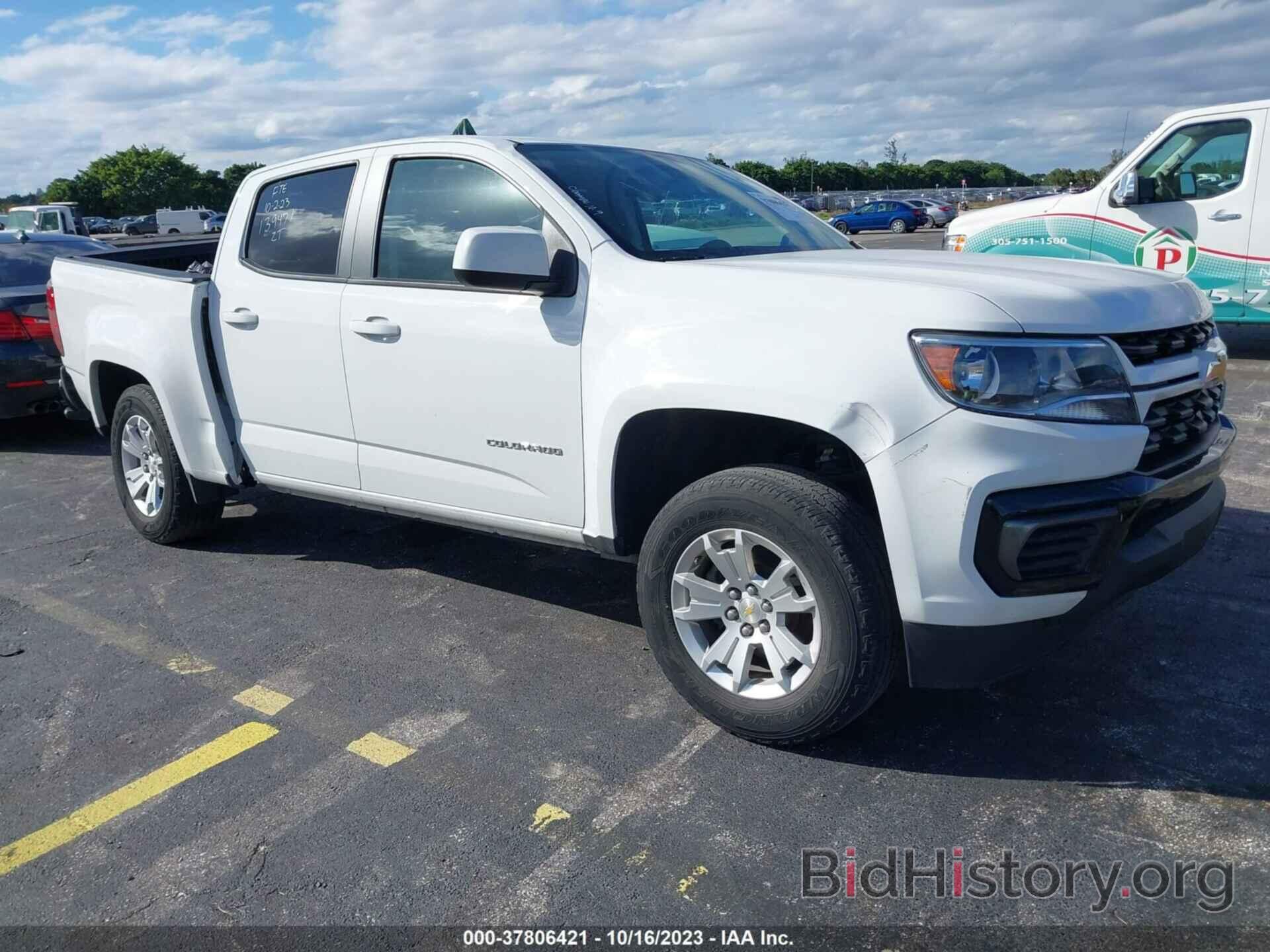 Photo 1GCGSCENXM1139471 - CHEVROLET COLORADO 2021