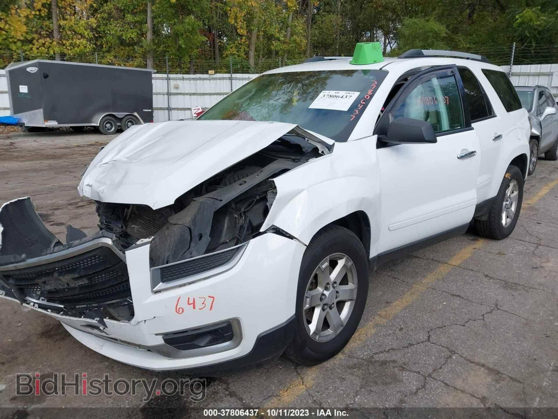 2016 GMC ACADIA - VIN: 1GKKRNED0GJ242514 - Фото 2