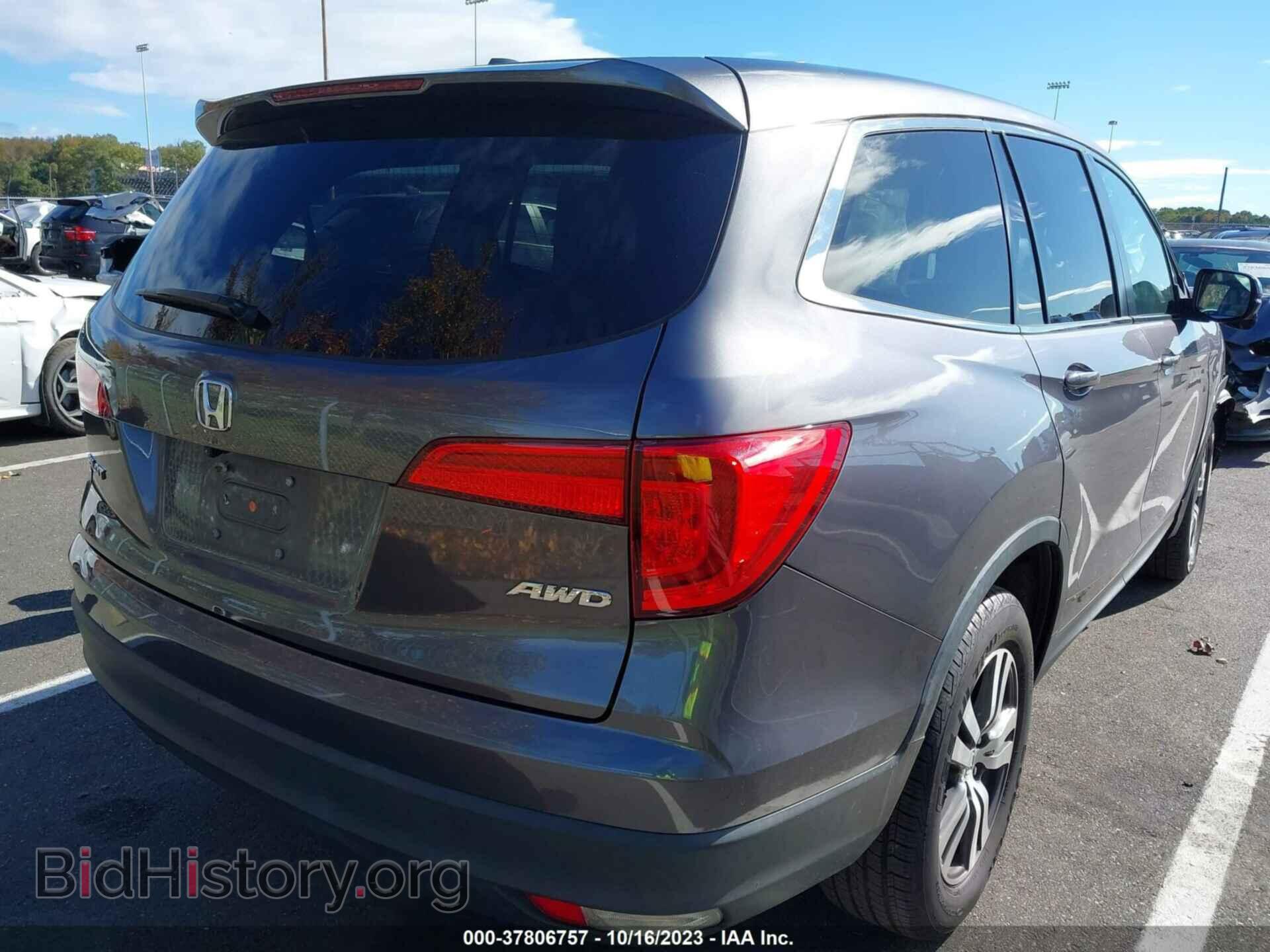2017 HONDA PILOT - VIN: 5FNYF6H72HB062972 - Фото 4