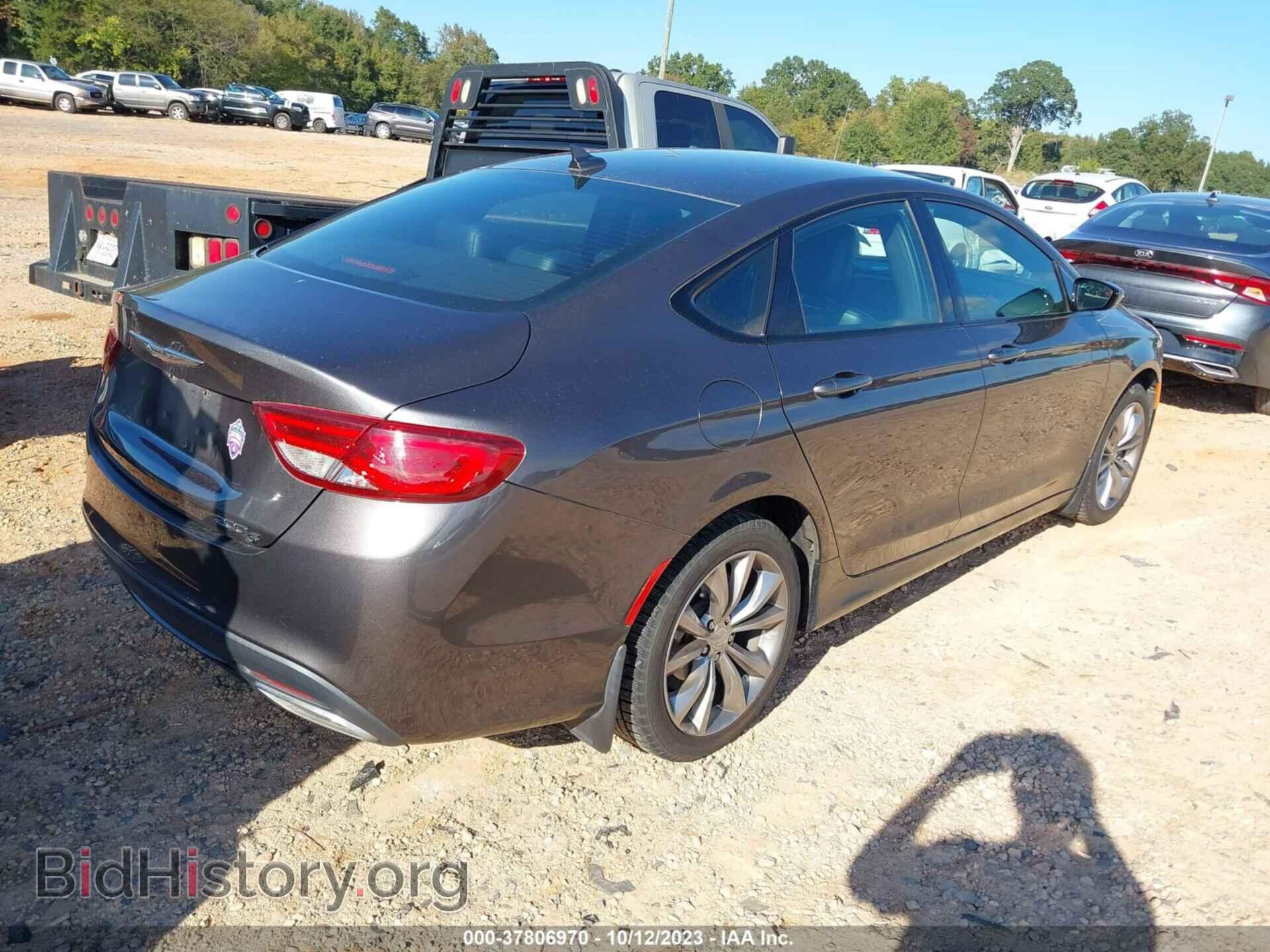 2016 CHRYSLER 200 - VIN: 1C3CCCBGXGN114265 - Фото 4