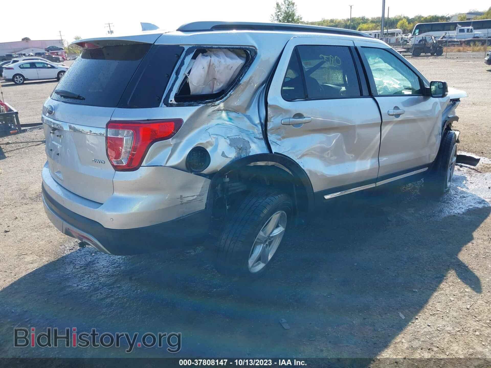 2016 FORD EXPLORER - VIN: 1FM5K8D83GGD24202 - Фото 4