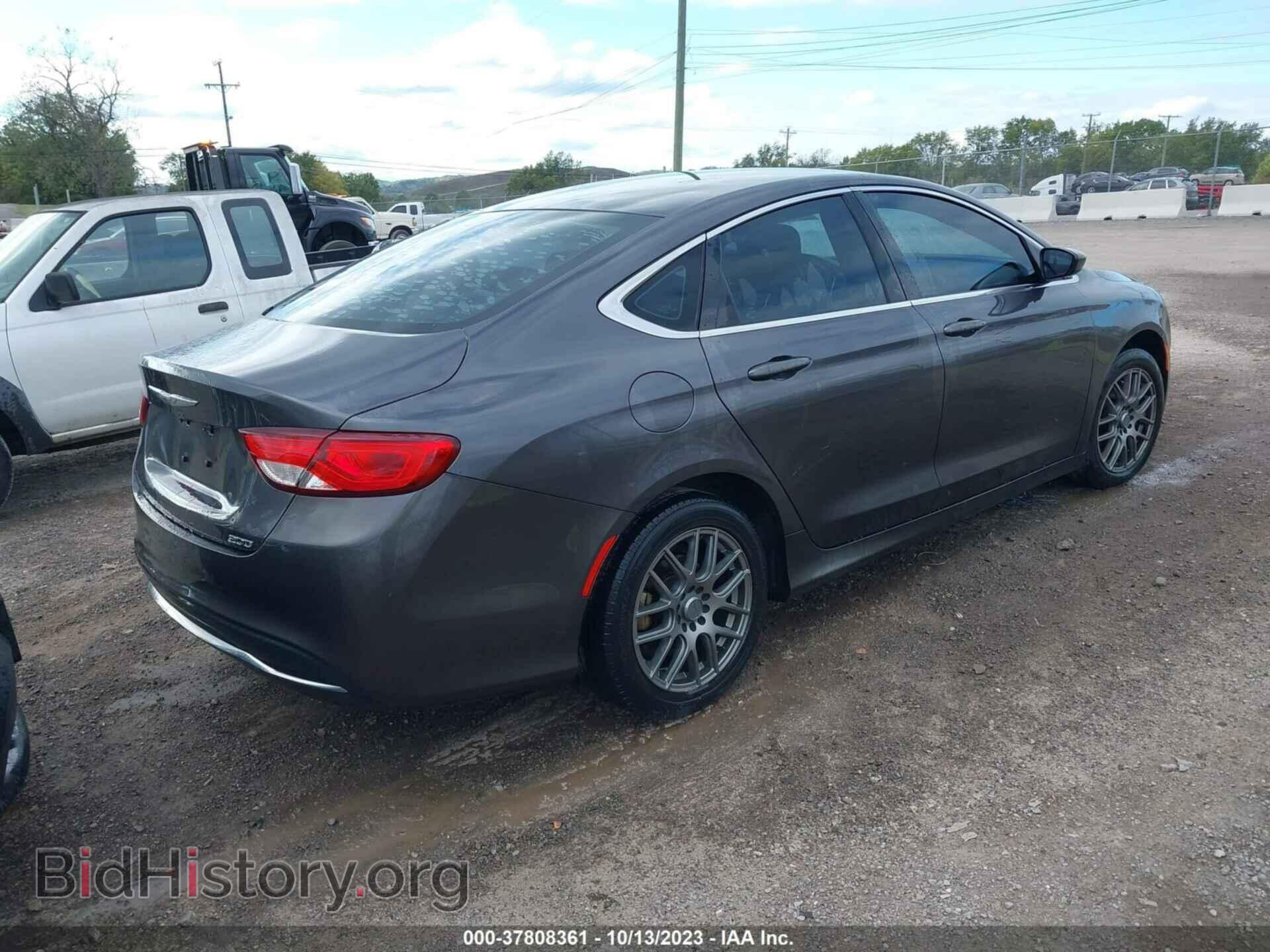 2016 CHRYSLER 200 - VIN: 1C3CCCAB8GN147853 - Фото 4