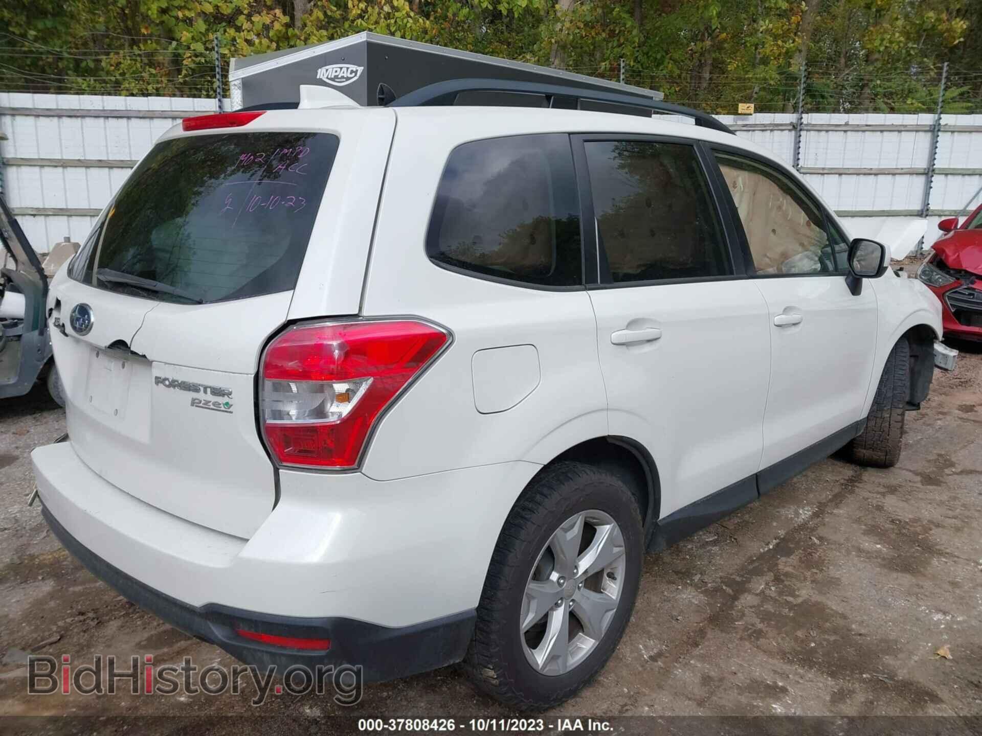 2016 SUBARU FORESTER - VIN: JF2SJADC2GH511402 - Фото 4