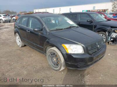 2008 Dodge CALIBER SE, черный — VIN 1B3HB28C98D691073, IAAI